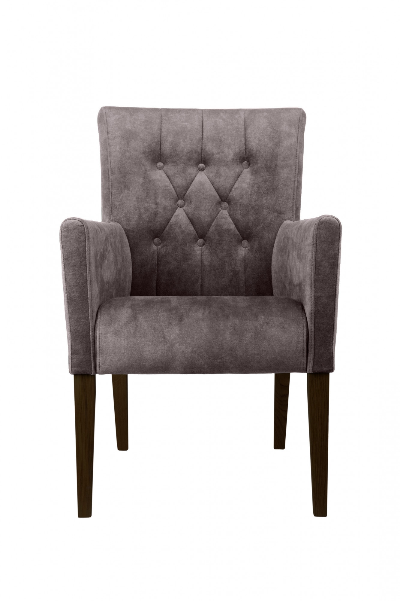 Home affaire Armlehnstuhl "Cortega Esszimmerstuhl mit Knopfheftung" () 1 St günstig online kaufen