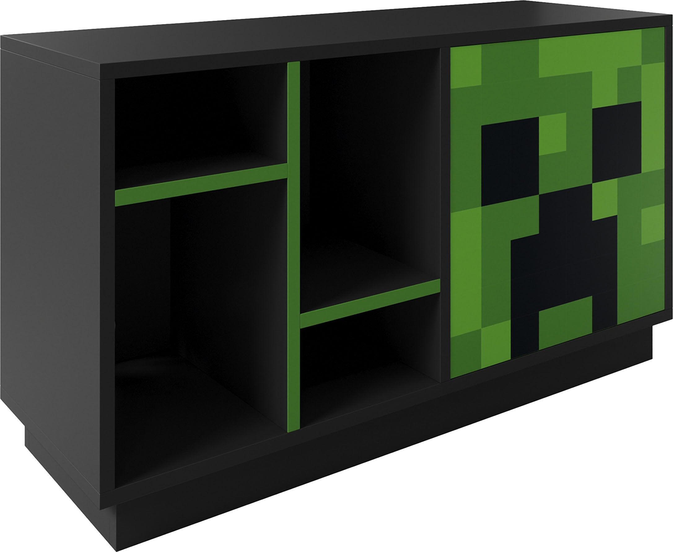 Phoenix Lowboard »Minecraft Creeper Lowboard« inkl Beleuchtung