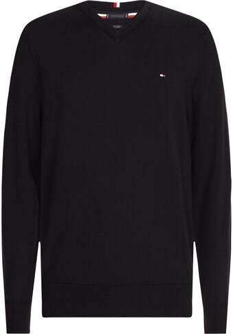 Tommy Hilfiger V-Ausschnitt-Pullover »PIMA COTTON CASHMERE V NECK« kaufen