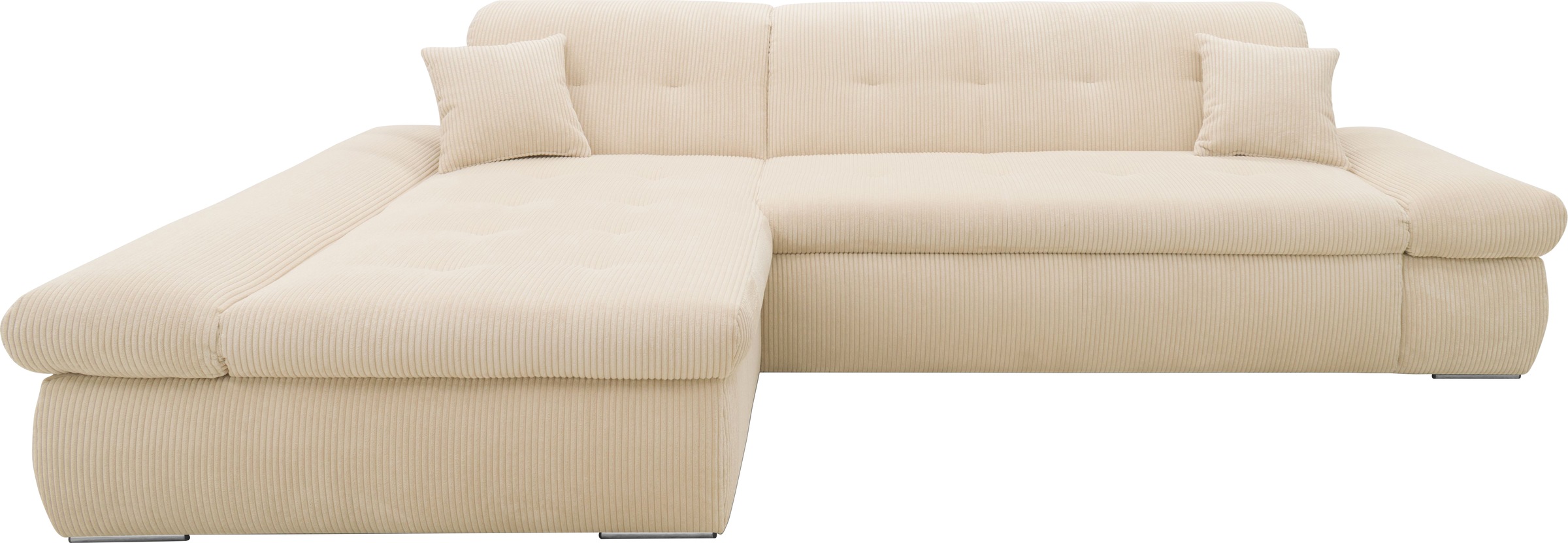 DOMO collection Ecksofa "Moric, L-Form, XXL-Sofa - Breite 300cm", wahlweise günstig online kaufen