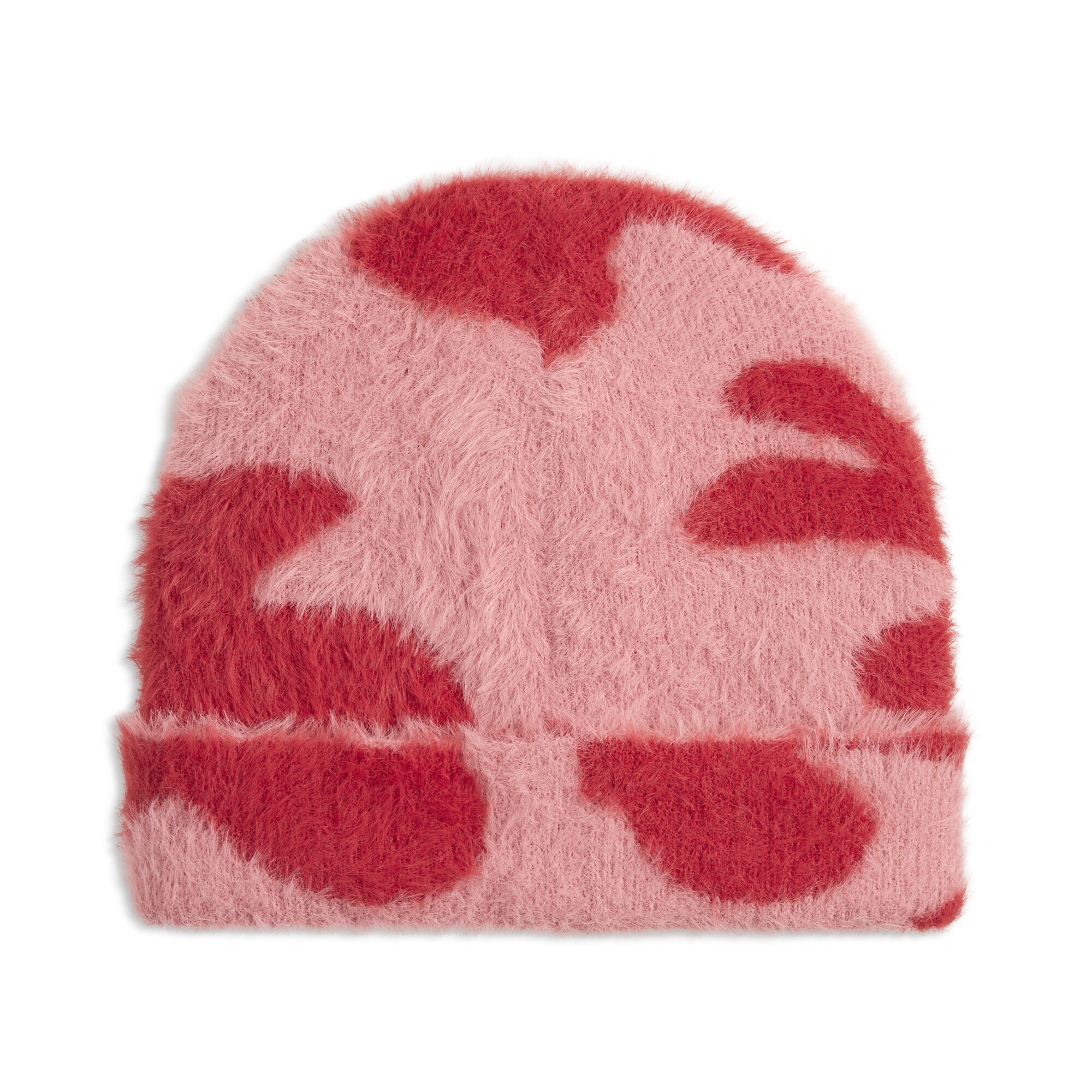 PUMA Beanie »Aufgeraute, bedruckte Beanie mit mittelhoher Krone Erwachsene«
