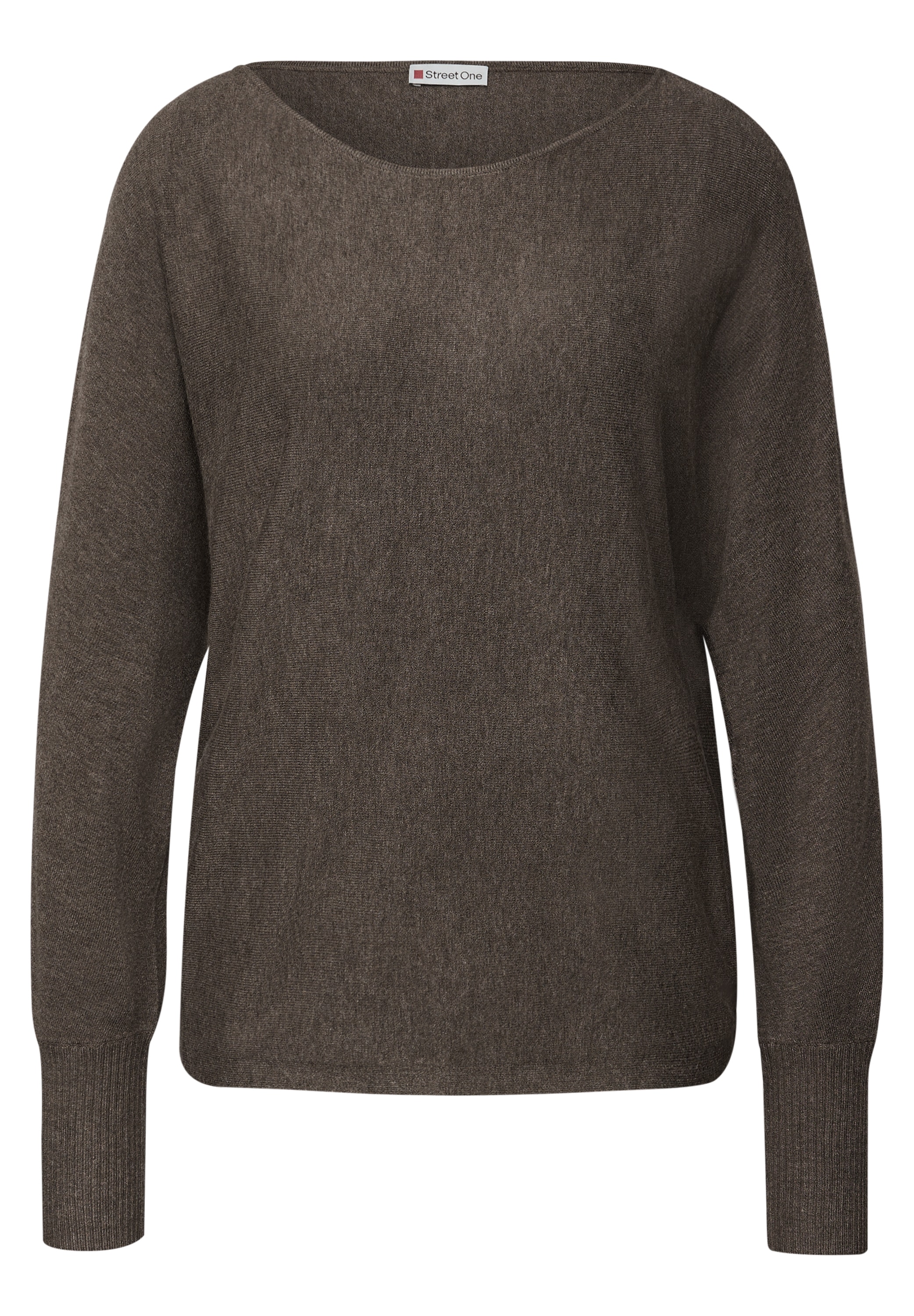 STREET ONE Strickpullover, mit U-Boot-Ausschnitt
