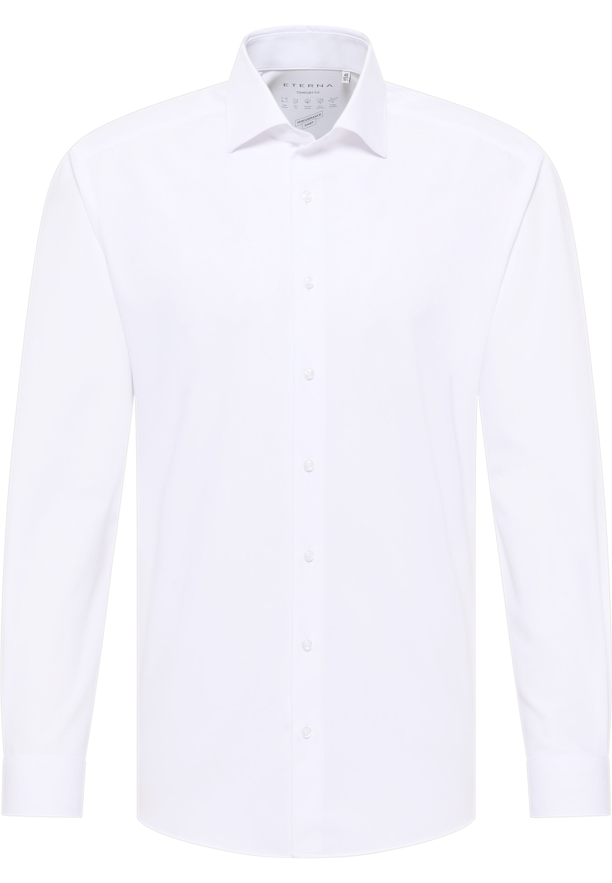 Eterna Langarmhemd »COMFORT FIT«, NON IRON (bügelfrei)