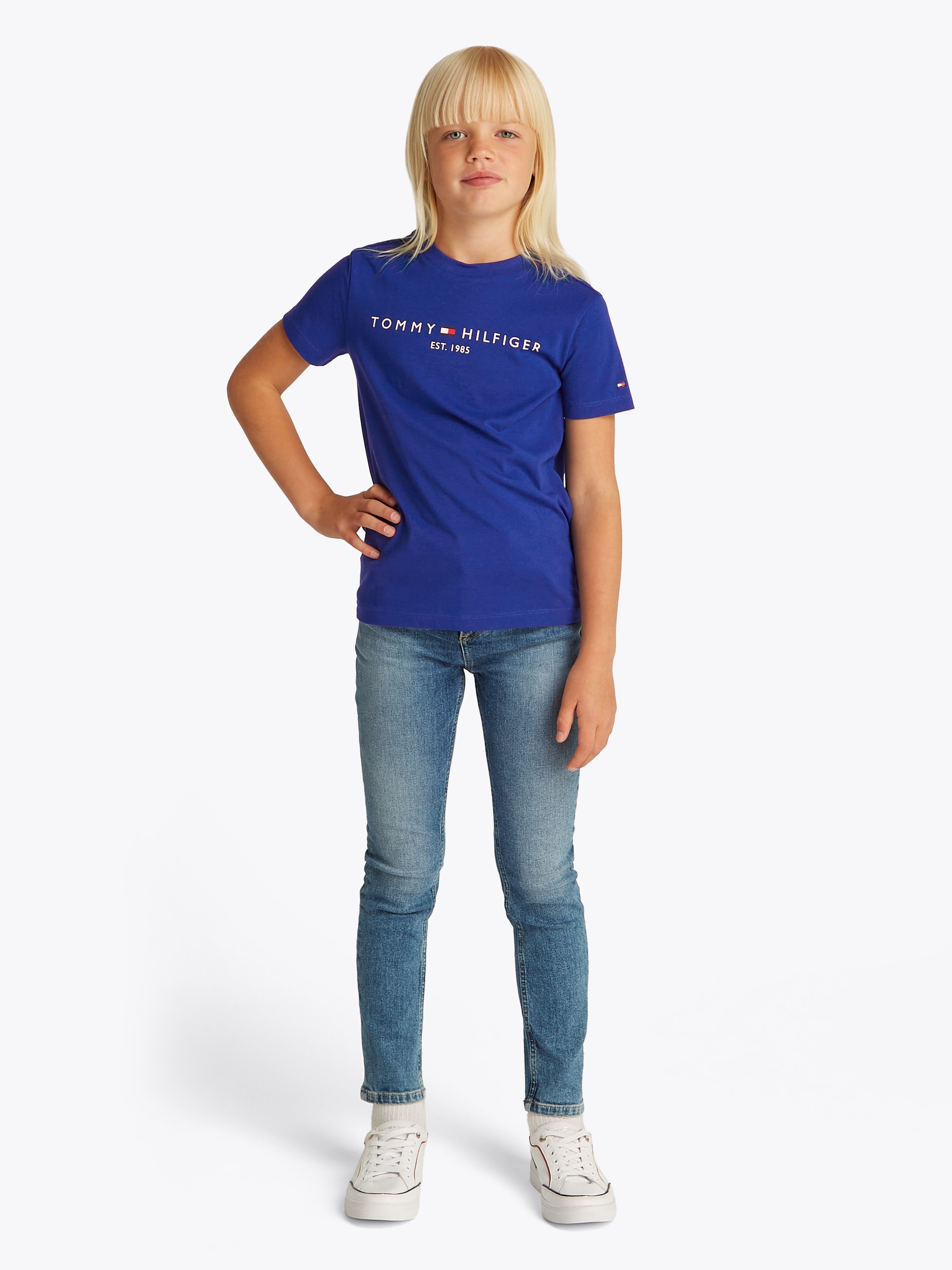Tommy Hilfiger T-Shirt »U ESSENTIAL TEE S/S«, mit Logoschriftzug