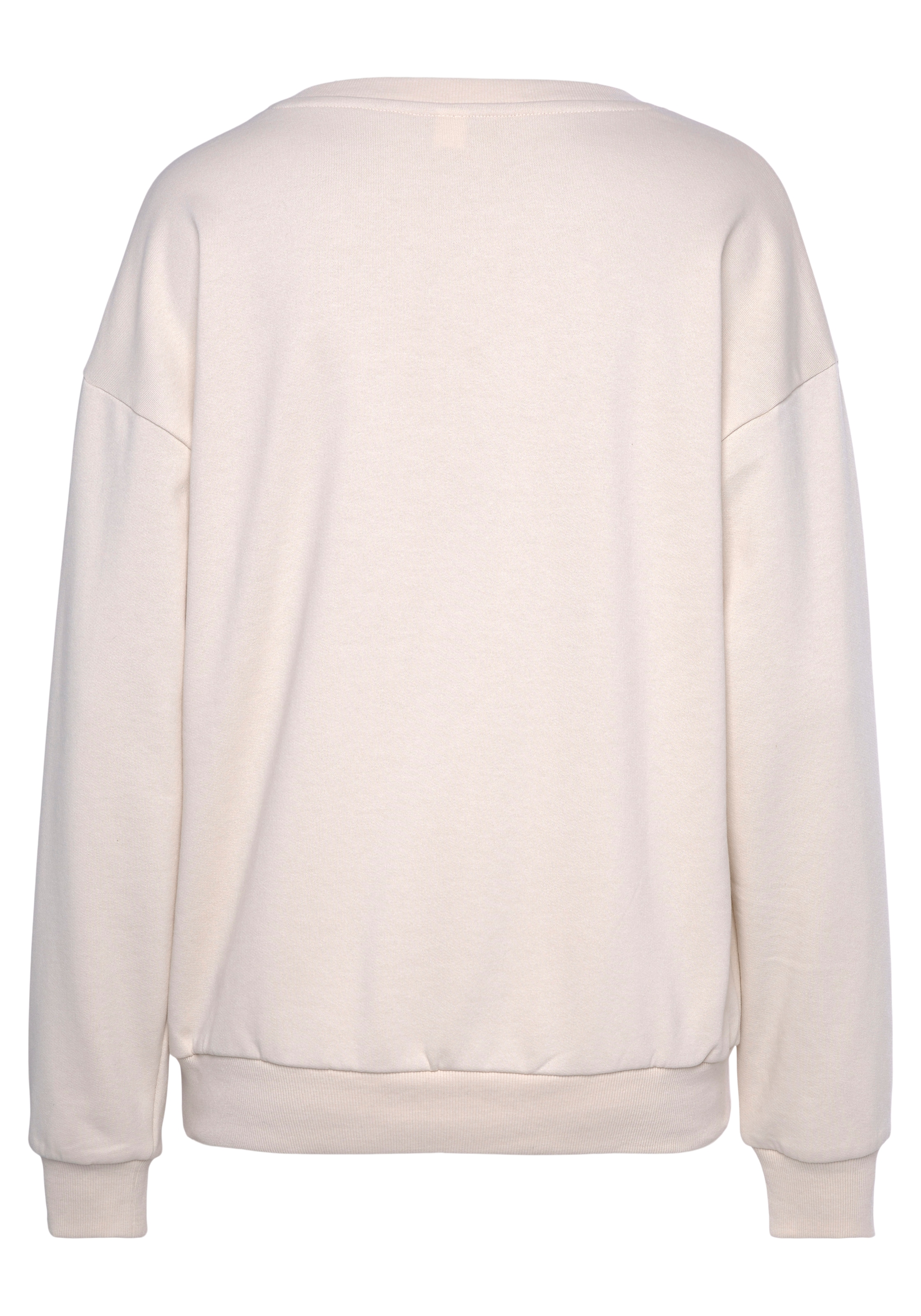 Vivance Sweater, mit schönem Frontprint, Loungewear