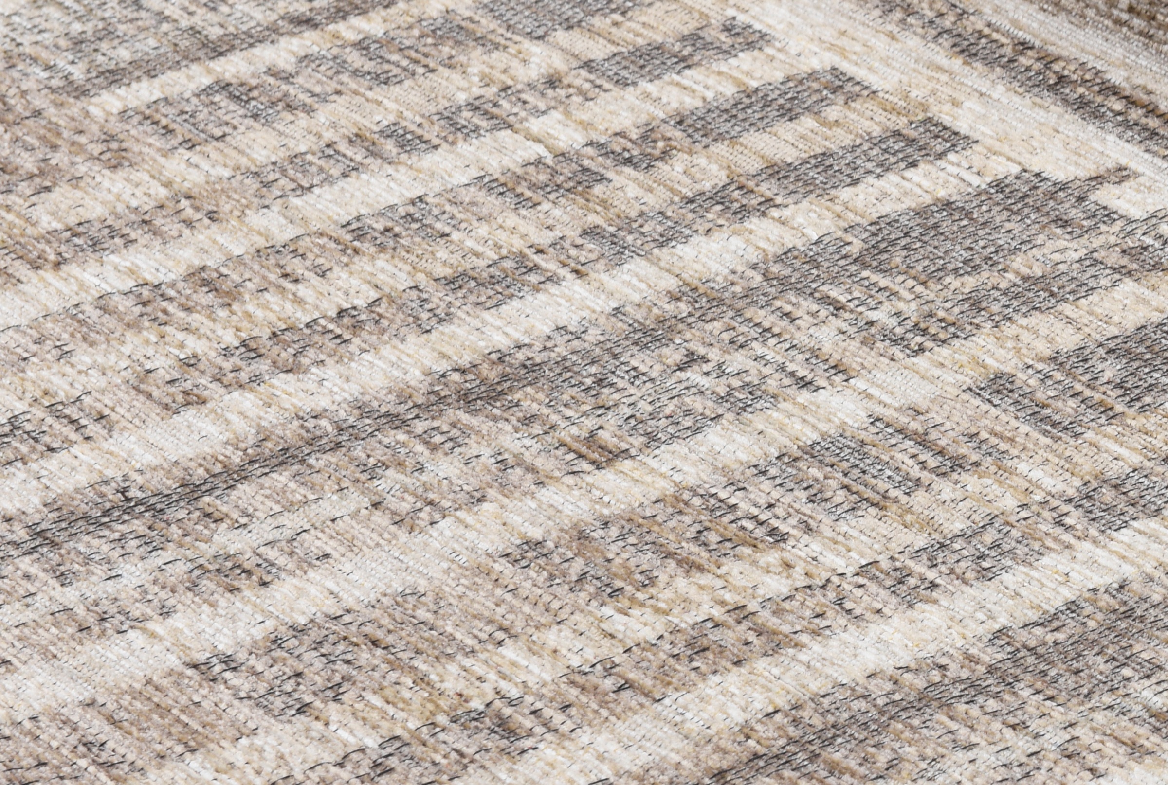 TOM TAILOR HOME Teppich »Stripy Pat«, rechteckig, 5 mm Höhe, Flachgewebe, modernes Patchworkdesign, gestreift, Chenille, Wohnzimmer