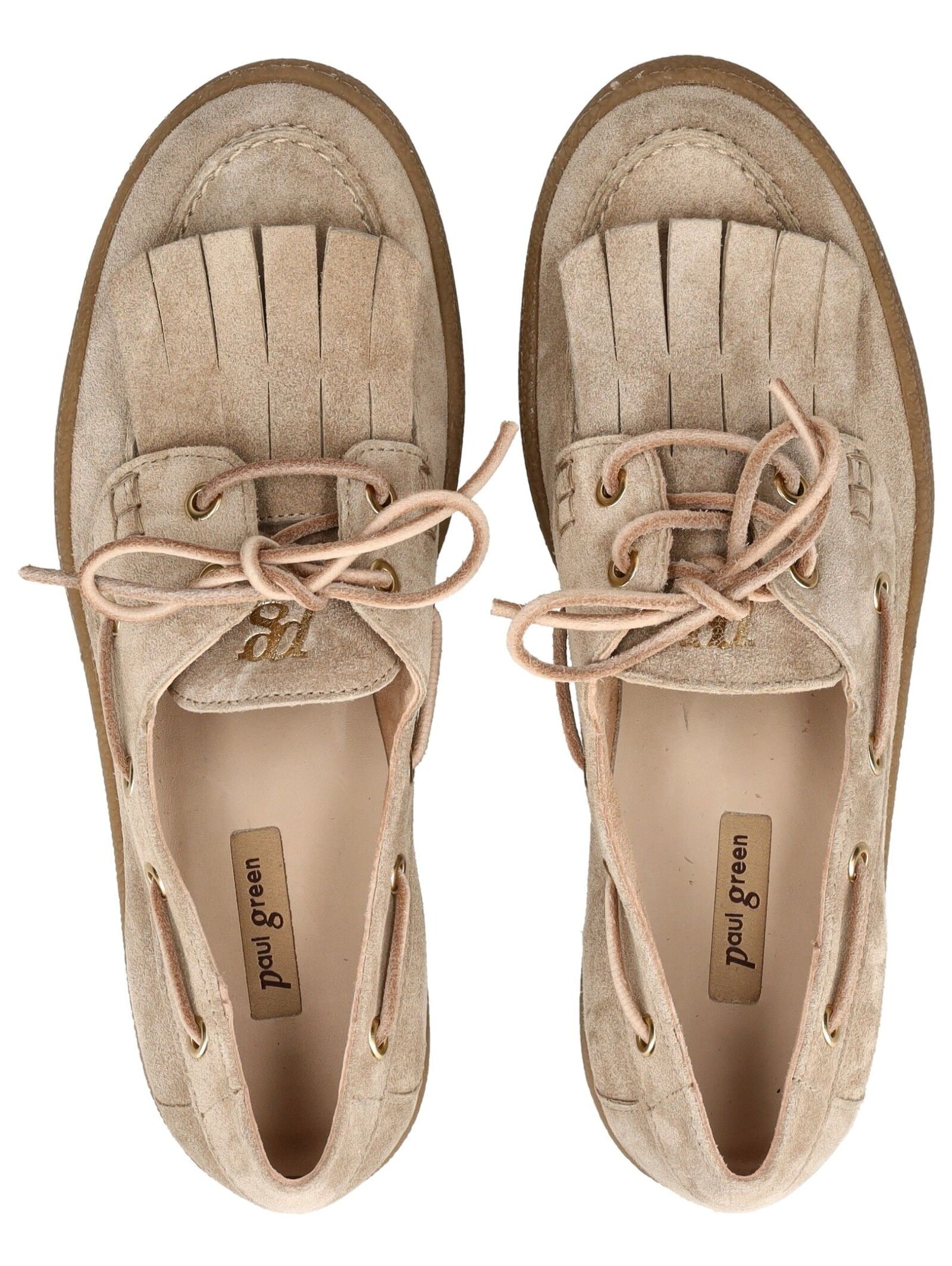 Paul Green Schnürschuh »Paul Green Halbschuhe Veloursleder«