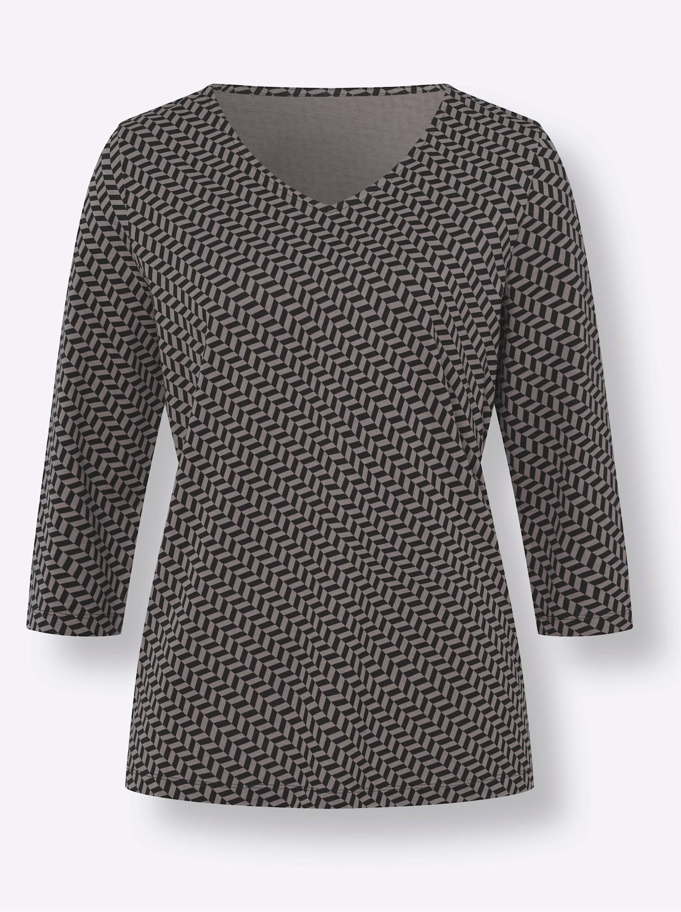3/4-Arm-Shirt »Freizeitshirt«, (1 tlg.)