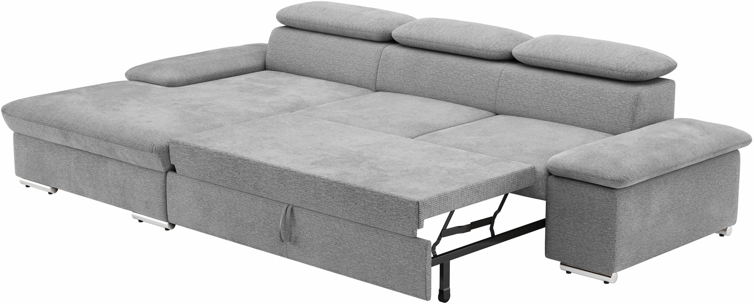sit&more Ecksofa »Valantine L-Form«, inkl. Kopf- und Armteilverstellung, wahlweise mit Bettfunktion