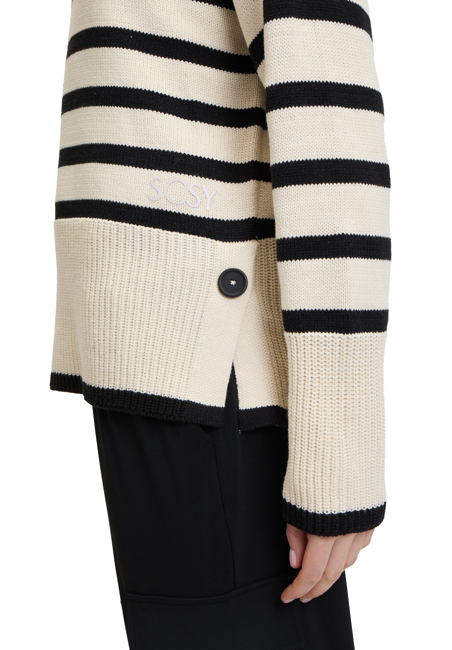 Betty Barclay Strickpullover »Betty Barclay Damen Grobstrick-Pullover mit Streifen«, (1 tlg.), Ringel