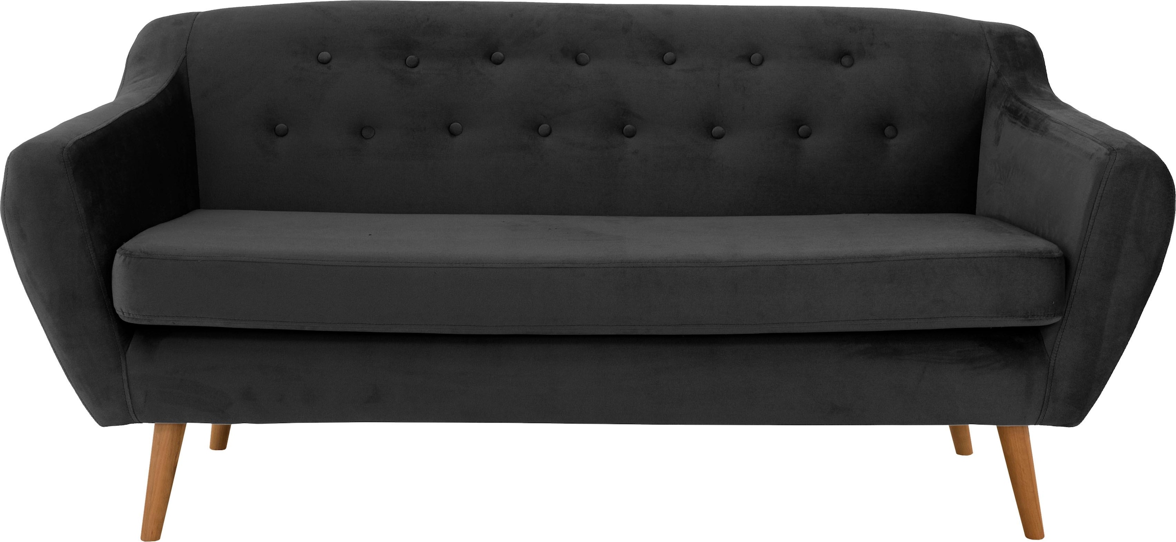 Home affaire 3-Sitzer "Renne" mit Heftung im Rücken im skandinavischem Stil günstig online kaufen