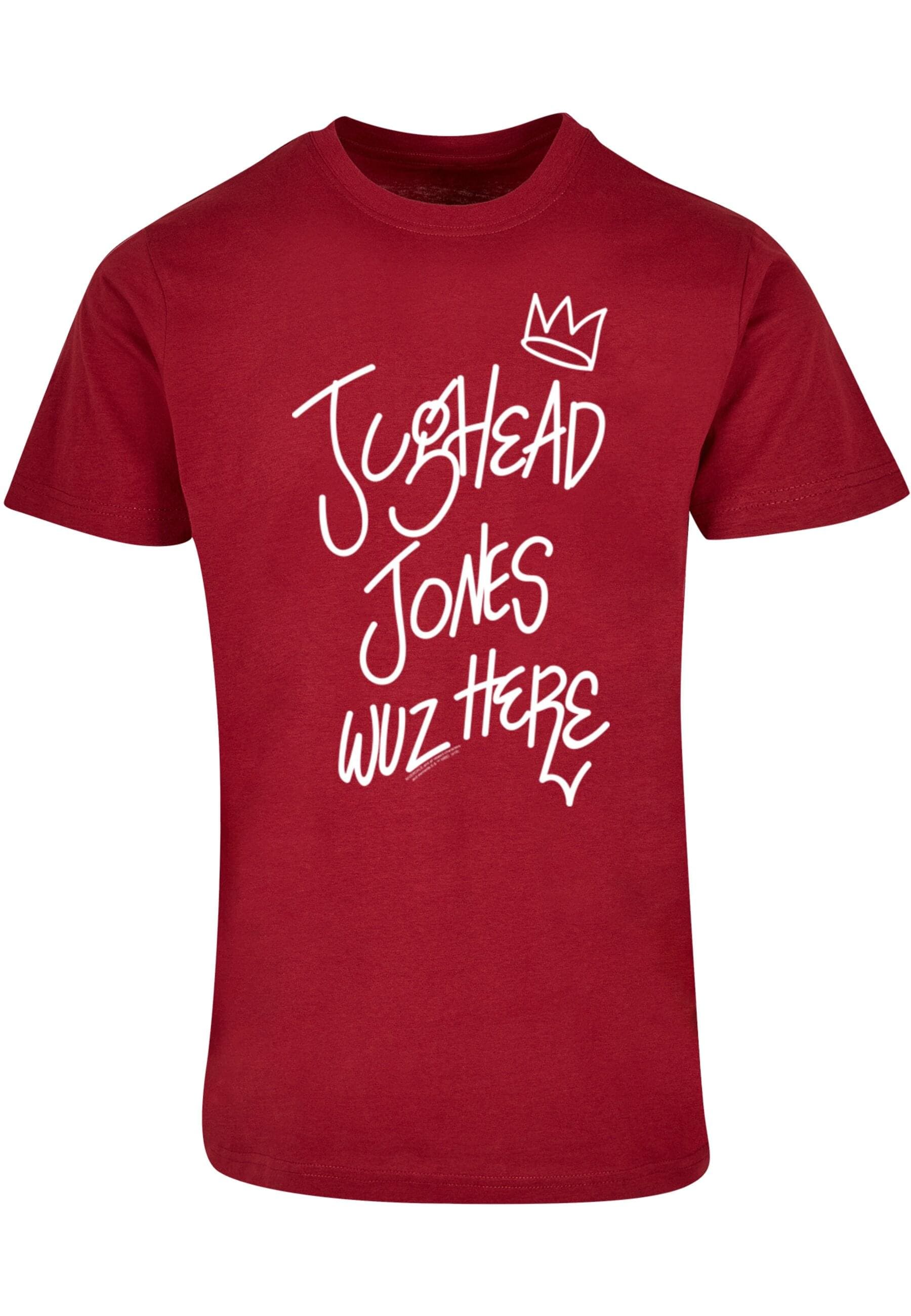 ABSOLUTE CULT T-Shirt »ABSOLUTE CULT Herren Riverdale - Jughead Wuz Here Basic T-Shirt«, (1 tlg.)