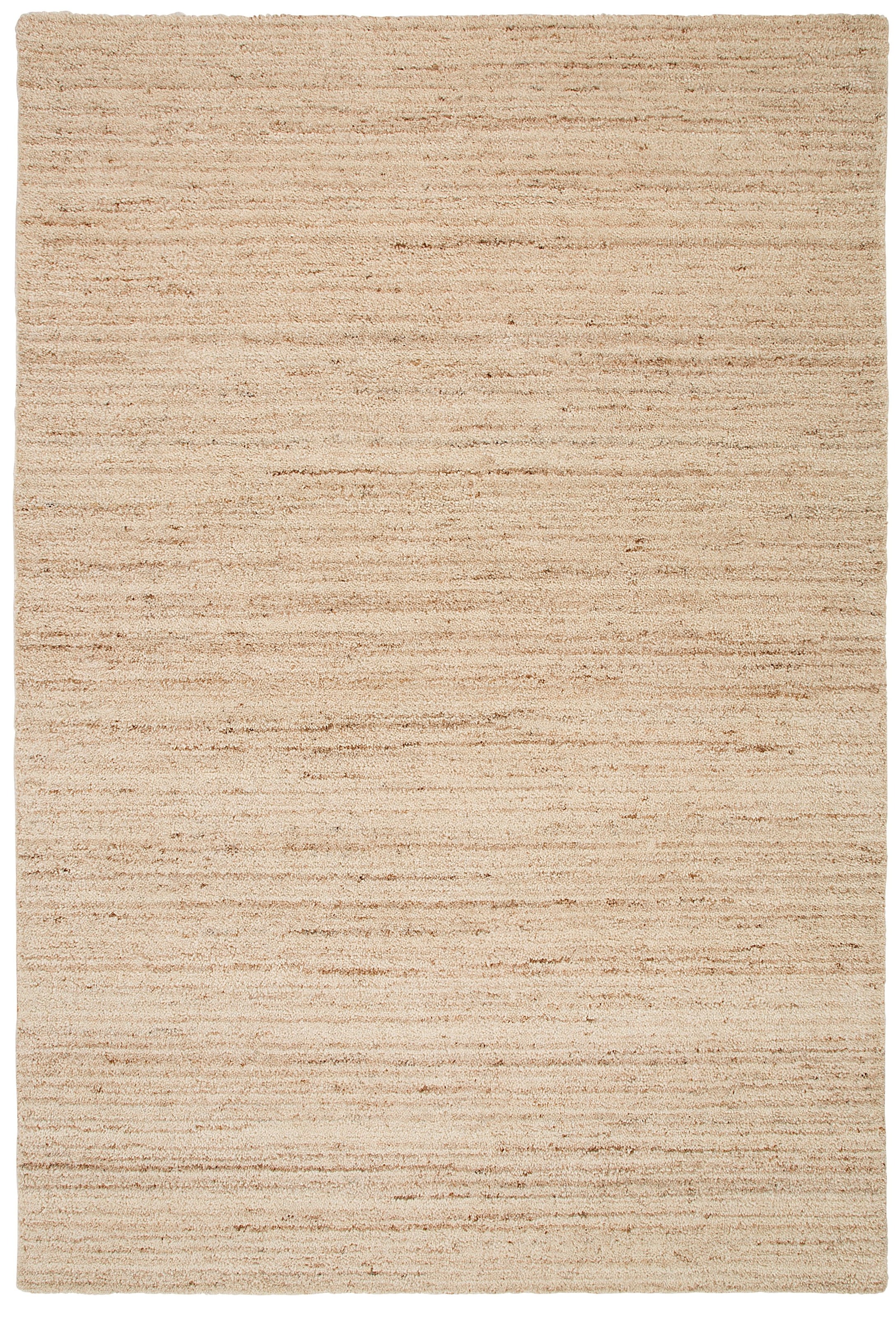 THEKO Wollteppich »Janne, Berber Teppich, Wolle, meliert, handgearbeitet«, rechteckig, 20 mm Höhe, handgetuftet, Wohnzimmer, Schlafzimmer, Esszimmer