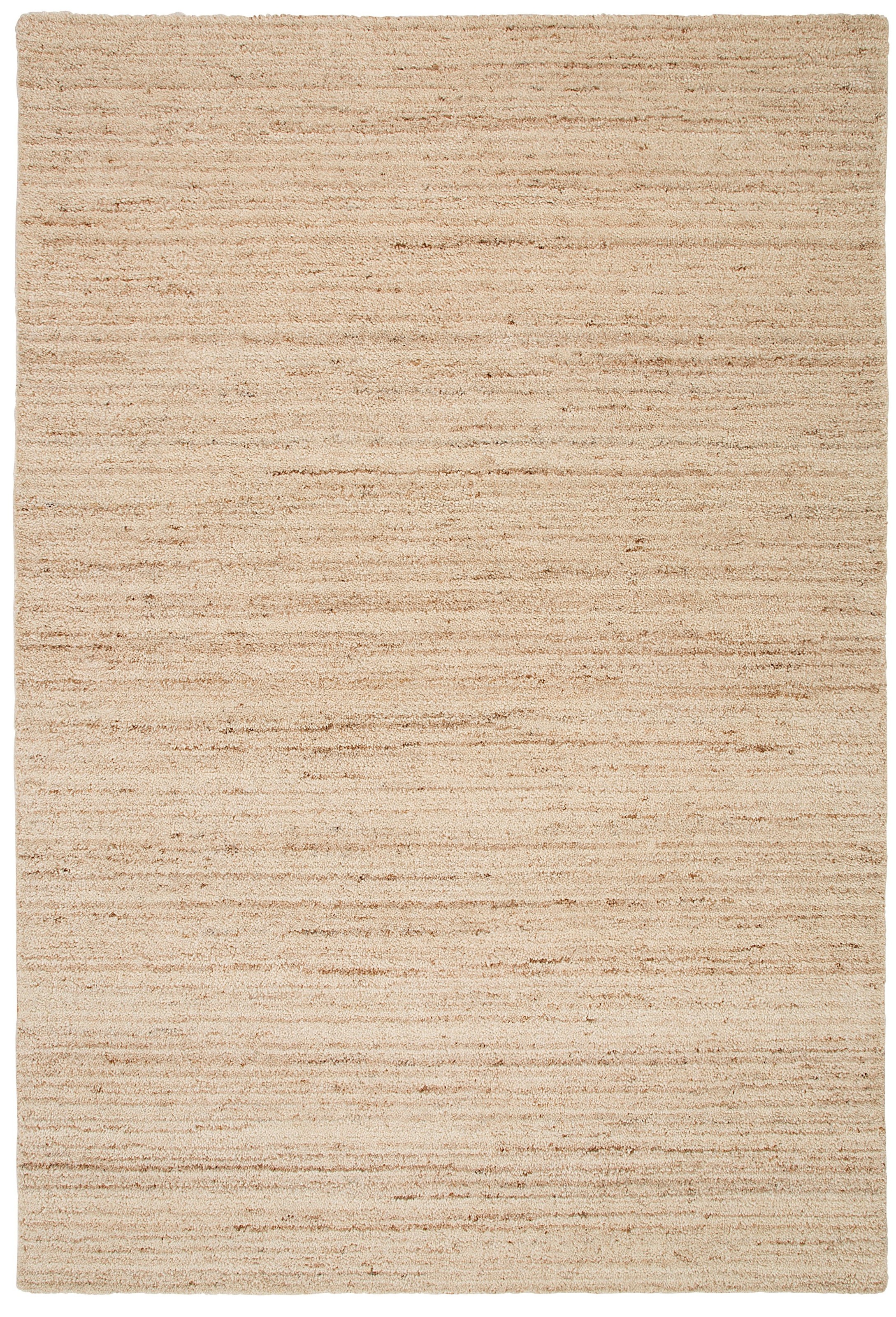 THEKO Wollteppich "Janne, Berber Teppich, Wolle, meliert, handgearbeitet" rechteckig 20 mm Höhe handgetuftet, Wohnzimmer, Schlafzimmer, Esszimmer