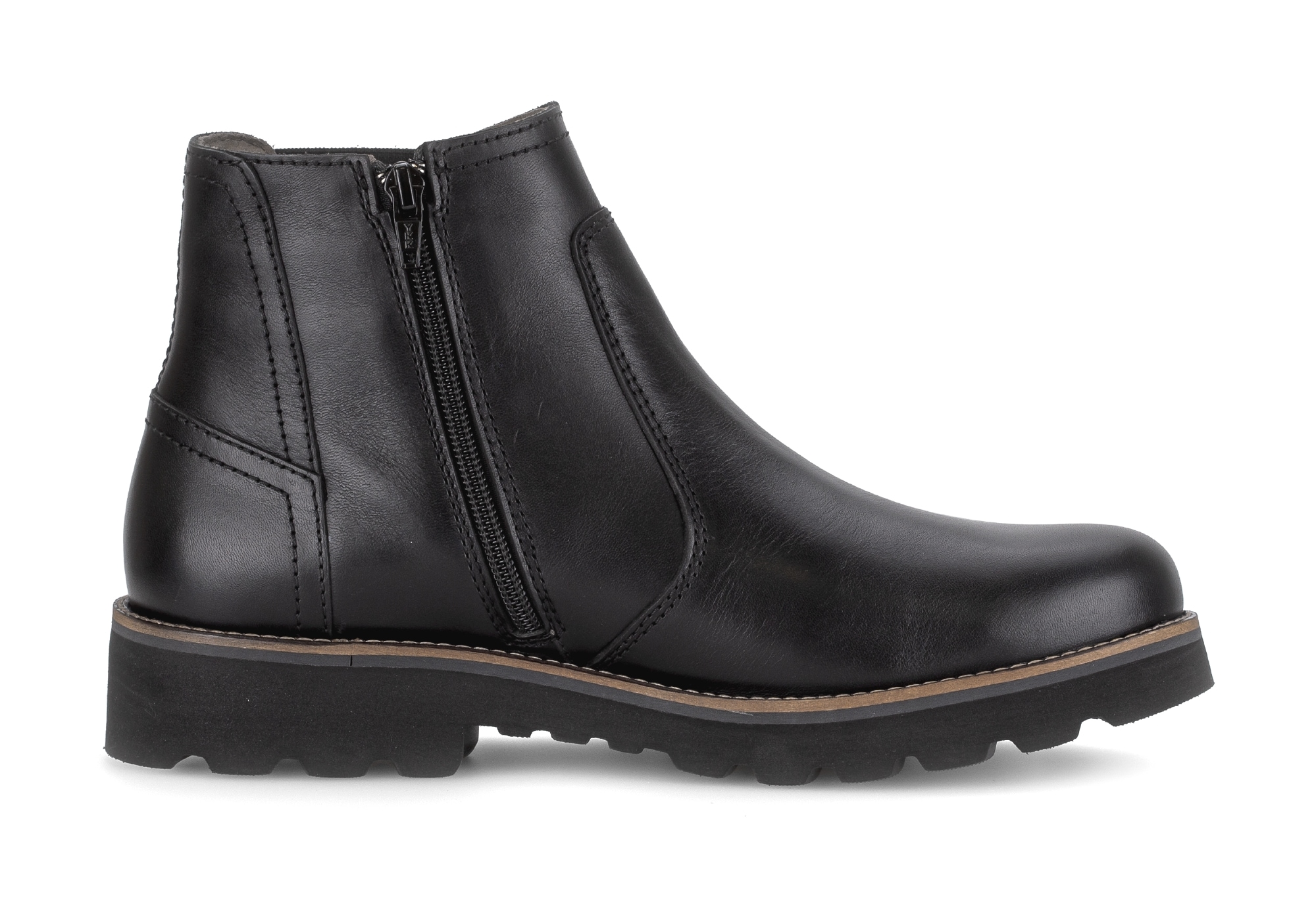 Pius Gabor Chelseaboots, Stiefelette, Businessschuh mit Ziernähten, Schuhweite G (= weit)
