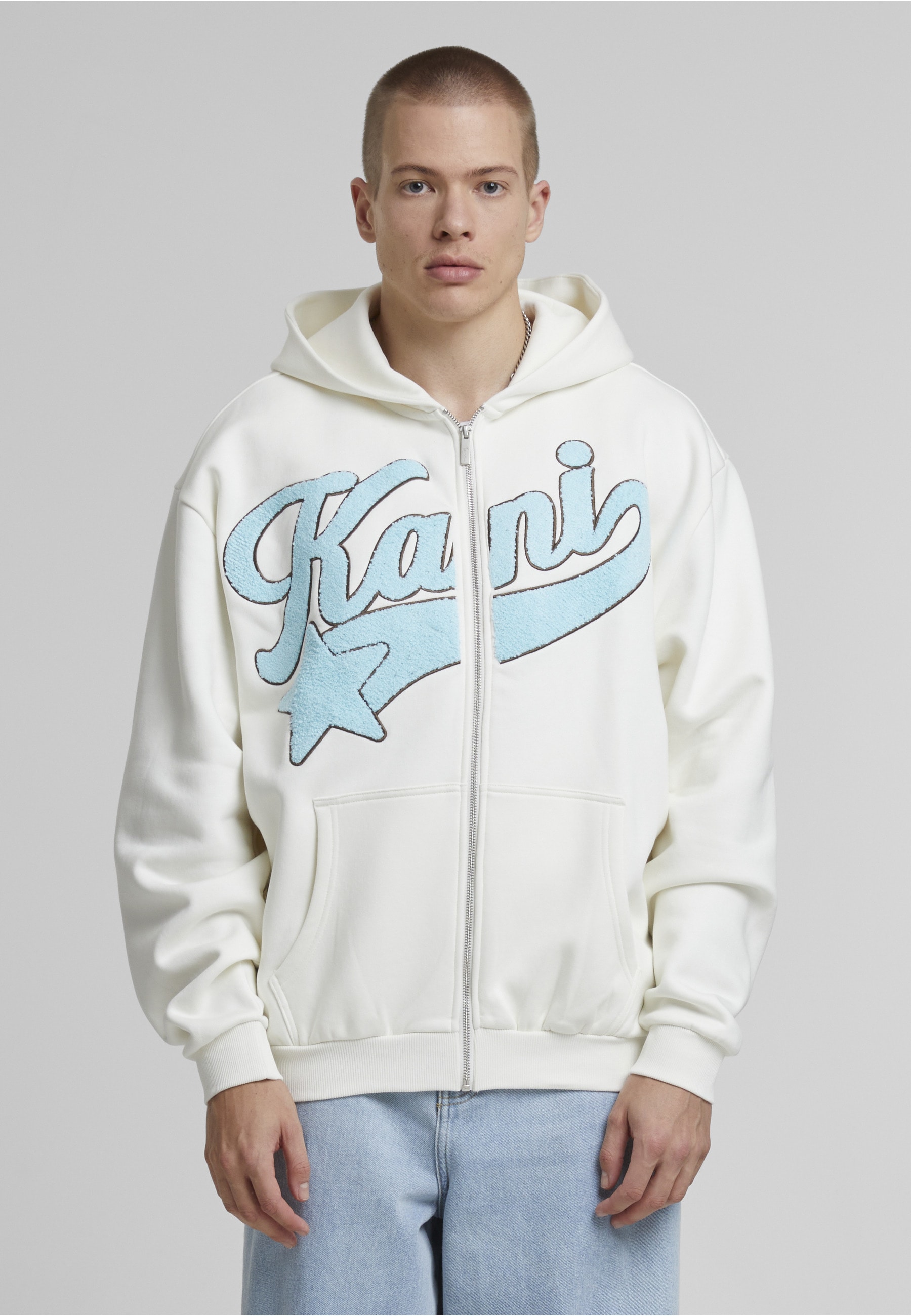 Karl Kani Kapuzenpullover »Karl Kani Karl Kani Kani Star Logo Os Full Zip Hoodie« 1 tlg.