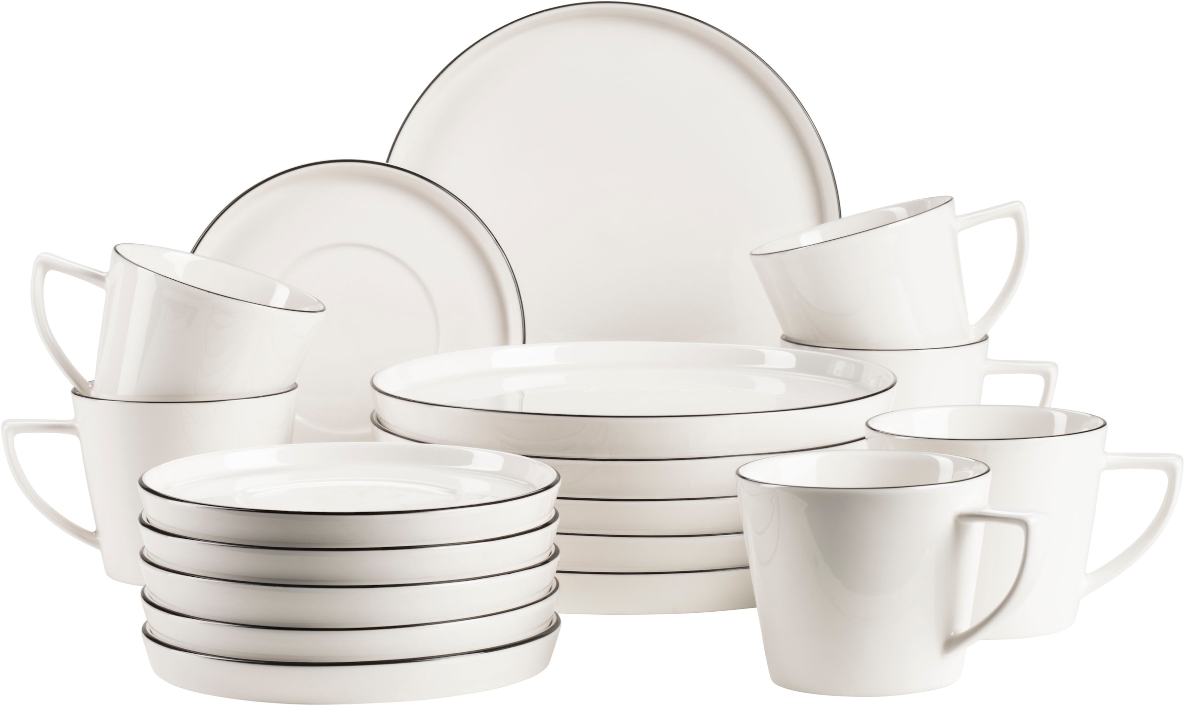 MÄSER Kaffeeservice "SITA, Kaffeeservice, Porzellan" Geschirr-Set, Service günstig online kaufen
