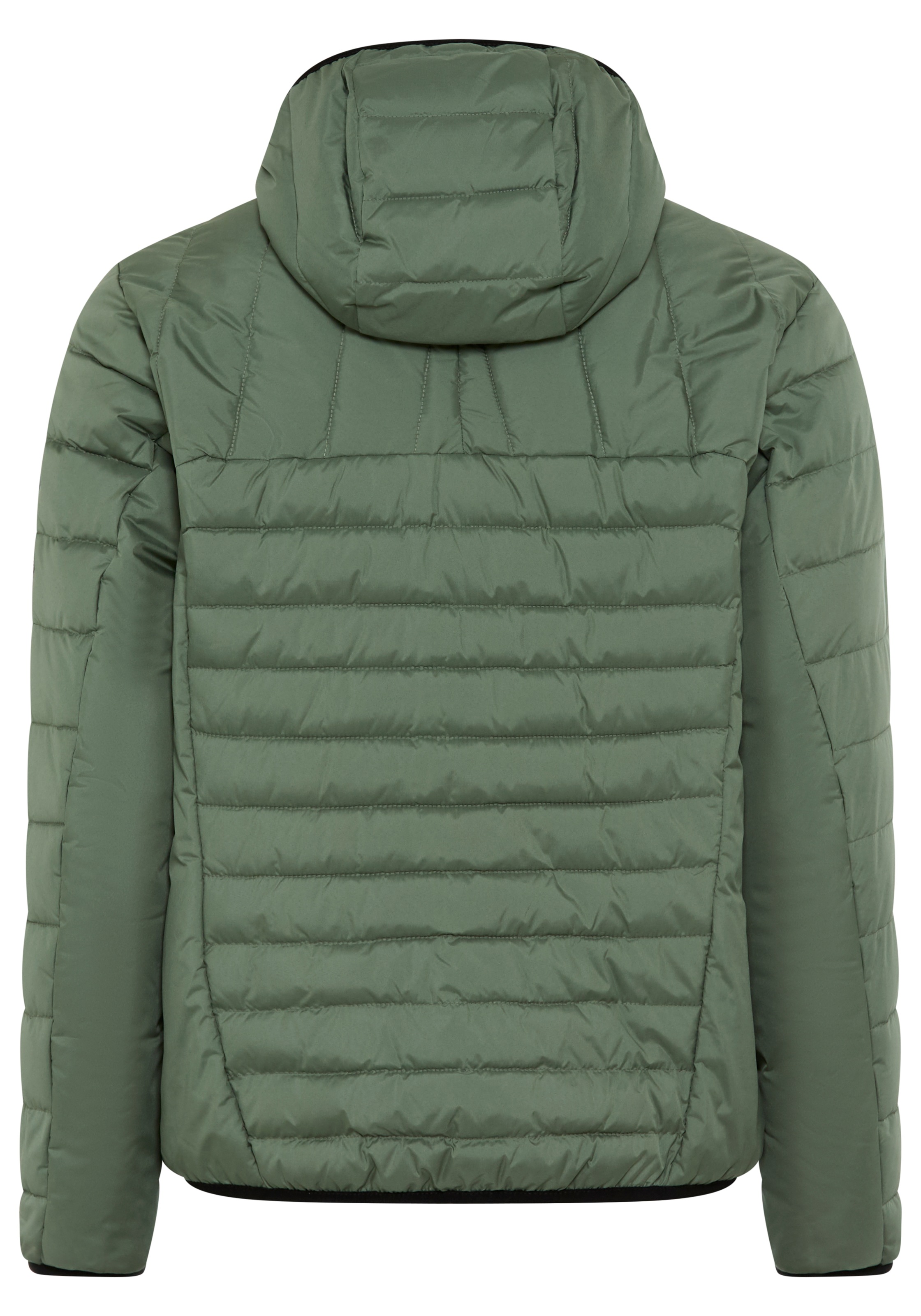 BOSS GREEN Steppjacke, mit Kapuze, Kapuze, Regular Fit, reflektierende Details