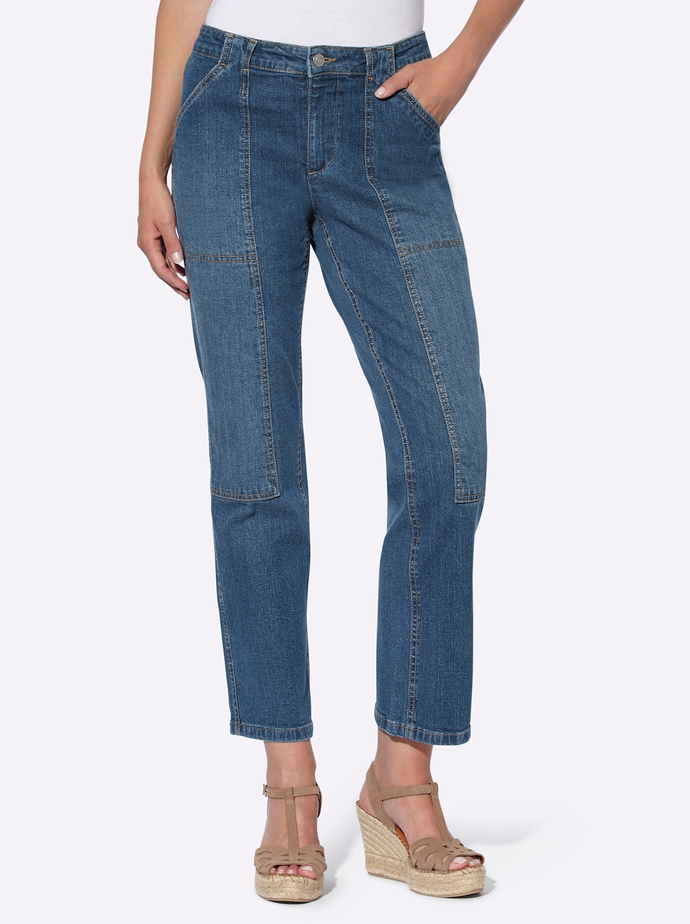 heine Bequeme Jeans 1 Stk. tlg. günstig online kaufen