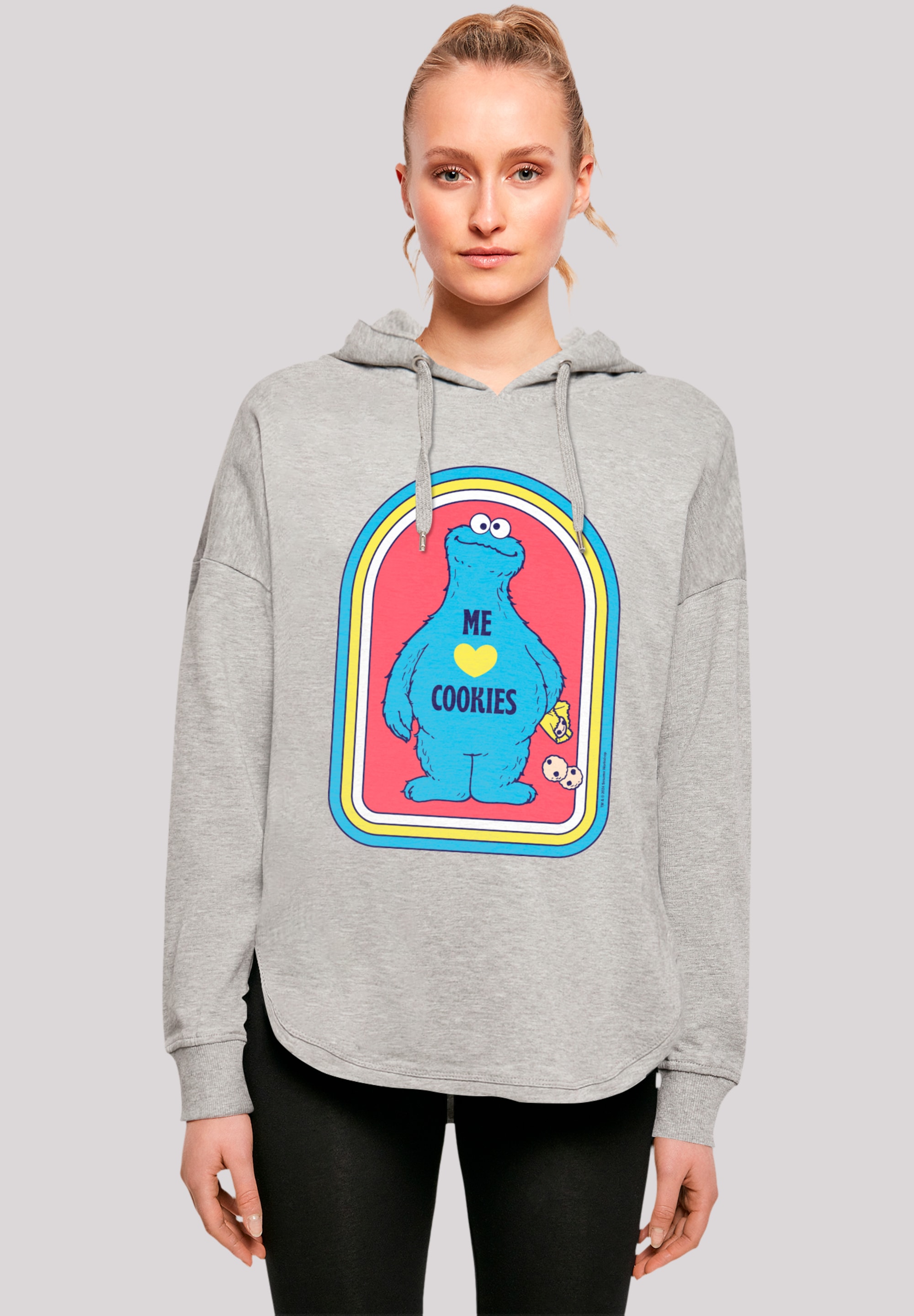 F4NT4STIC Kapuzenpullover "Sesamstraße Cookie Monster Me", Premium Qualität günstig online kaufen