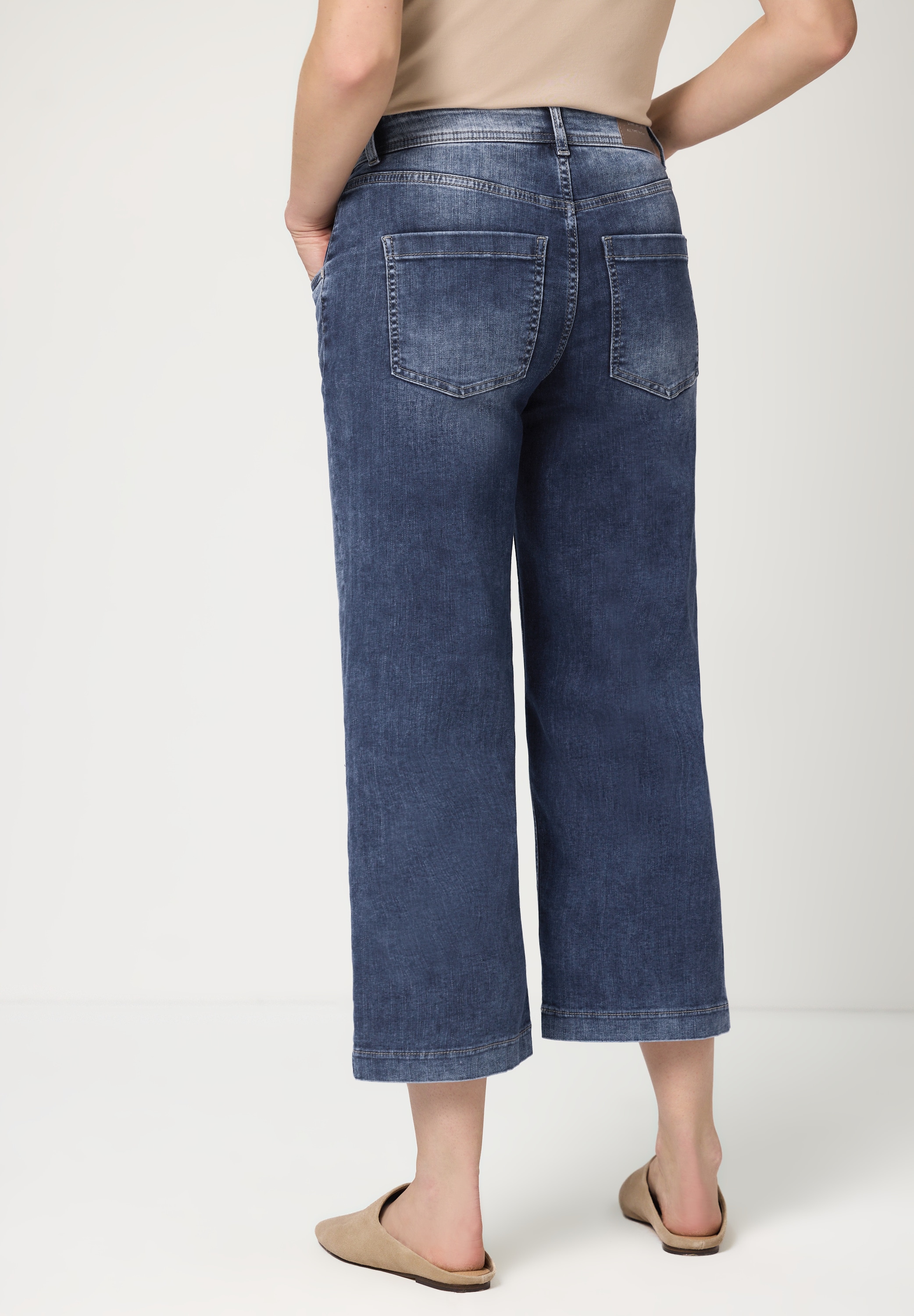 STREET ONE Loose-fit-Jeans High Waist