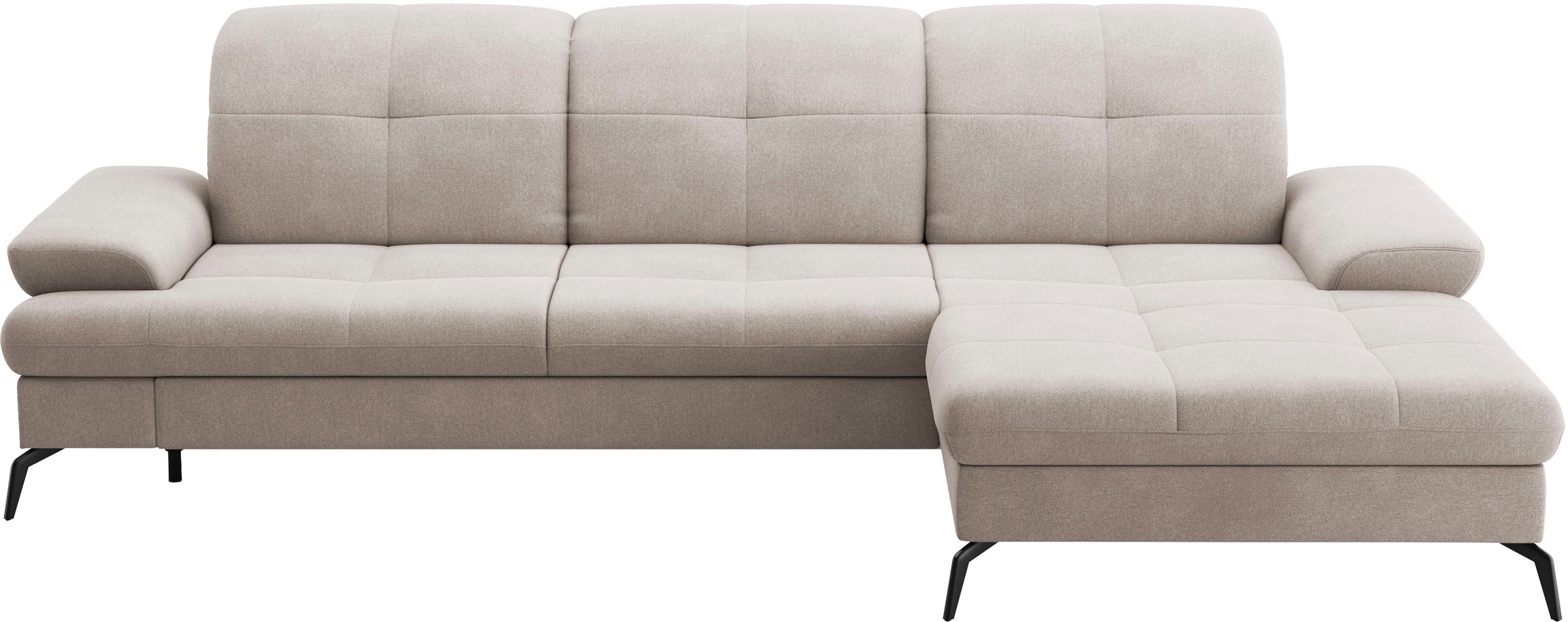 sit&more Ecksofa "Amica, L-Form, inkl. Sitztiefenverstellung & Armteilverst günstig online kaufen