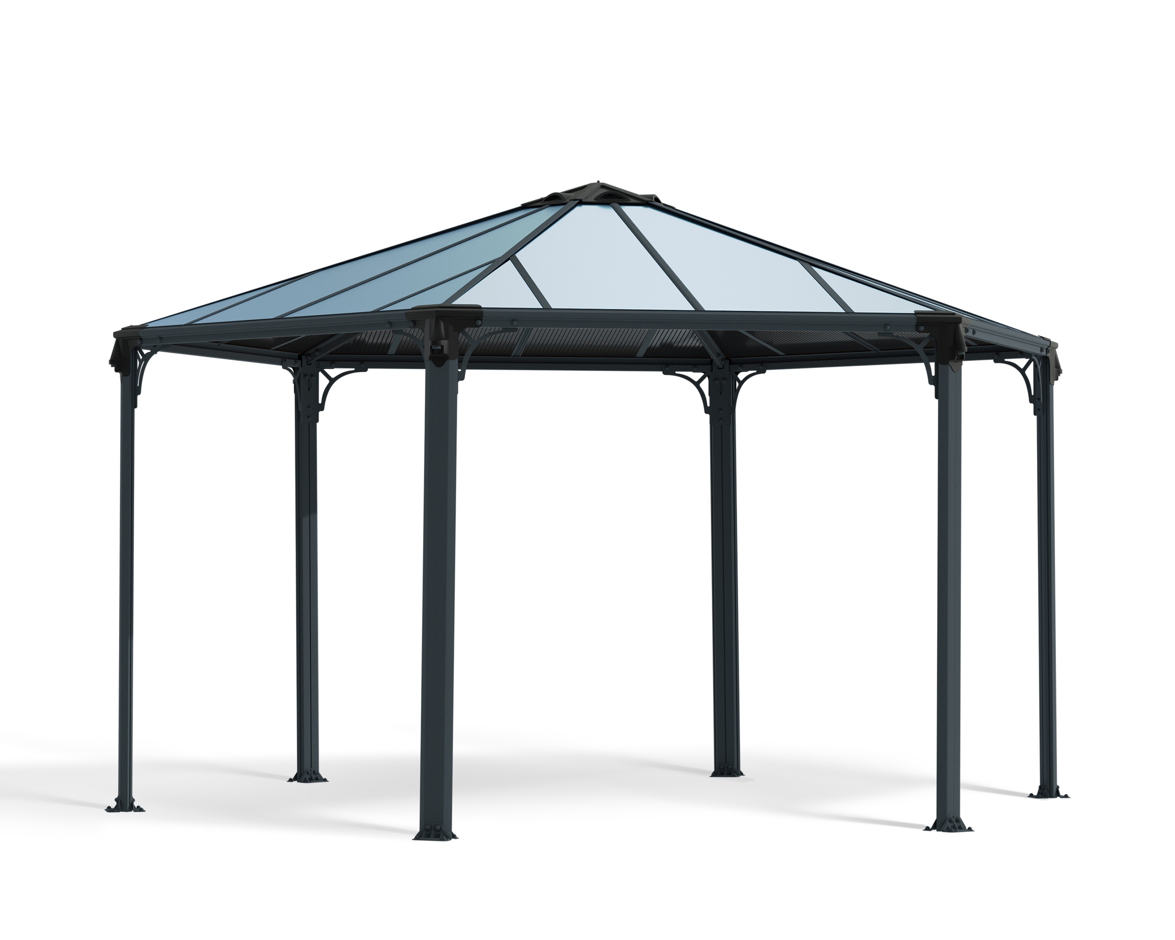 Palram - Canopia Pavillon "Monaco" BxT: 390x450 cm günstig online kaufen