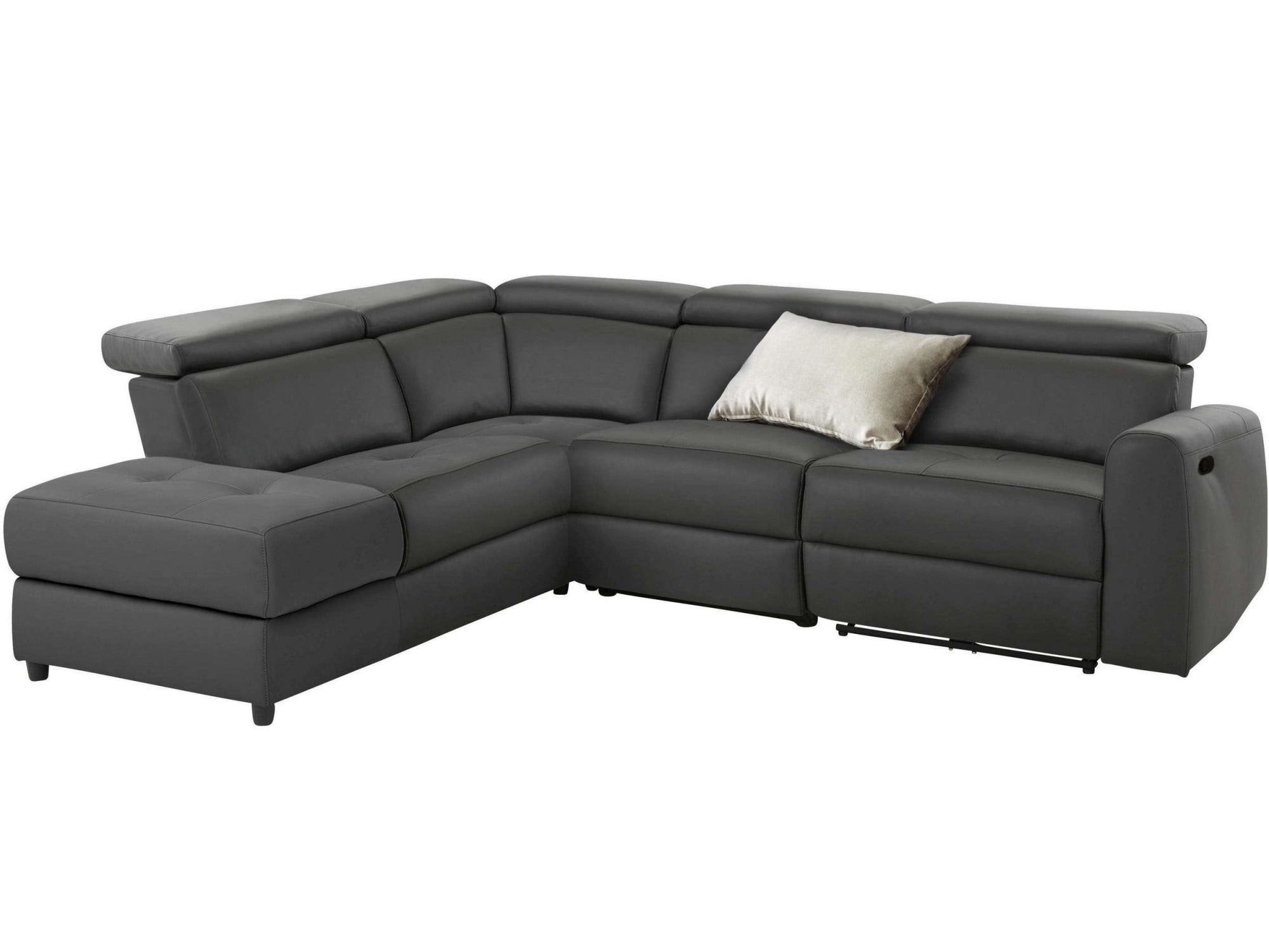 Home affaire Ecksofa »Sentrano, L-Form,«, 273 cm, man. o. elektr. Relaxfunktion und USB/Kopfverstellung