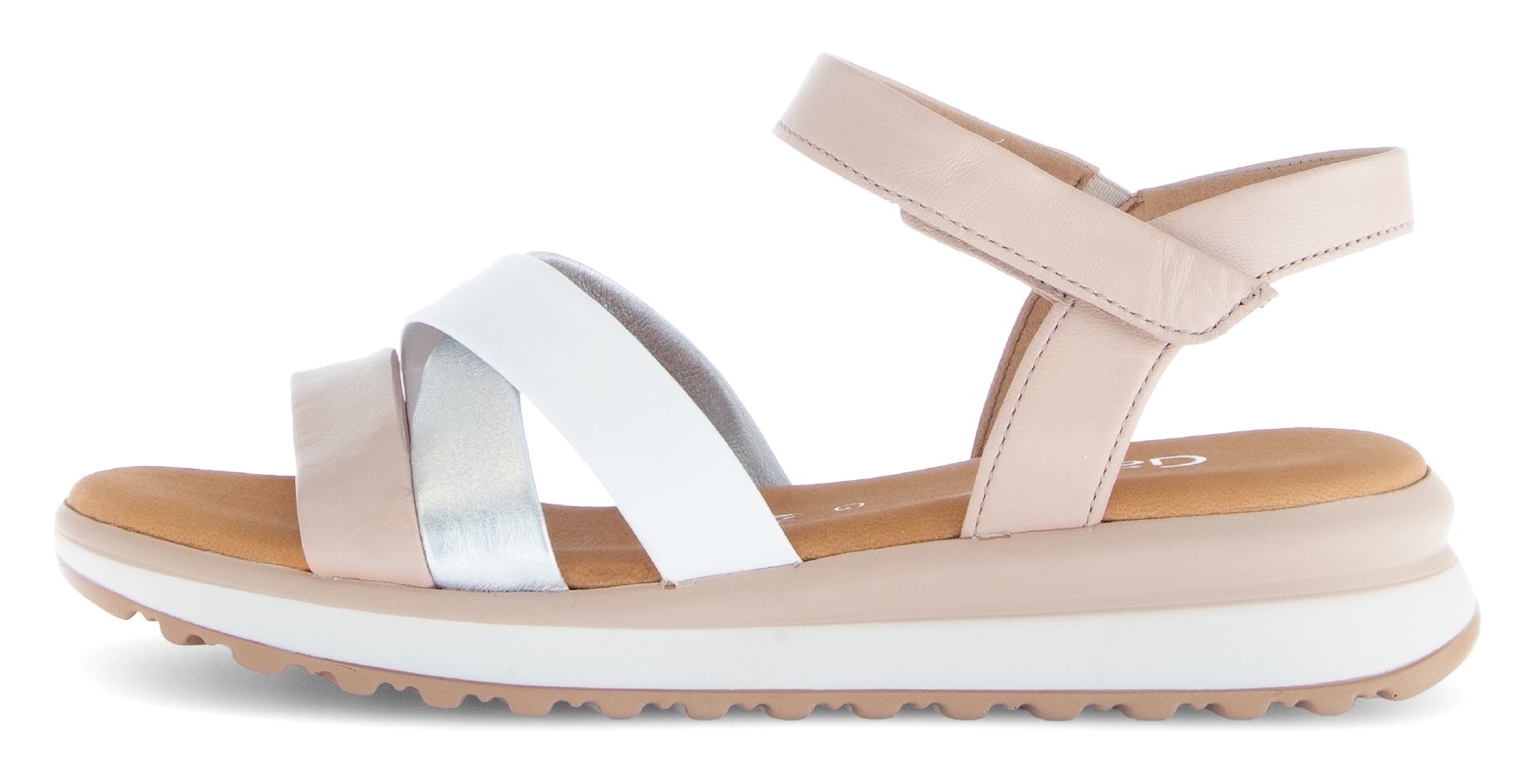 Gabor Keilsandalette »FLORENZ«, Riemchensandale, Sommerschuh, Komfortschuh in Weite G (=weit)