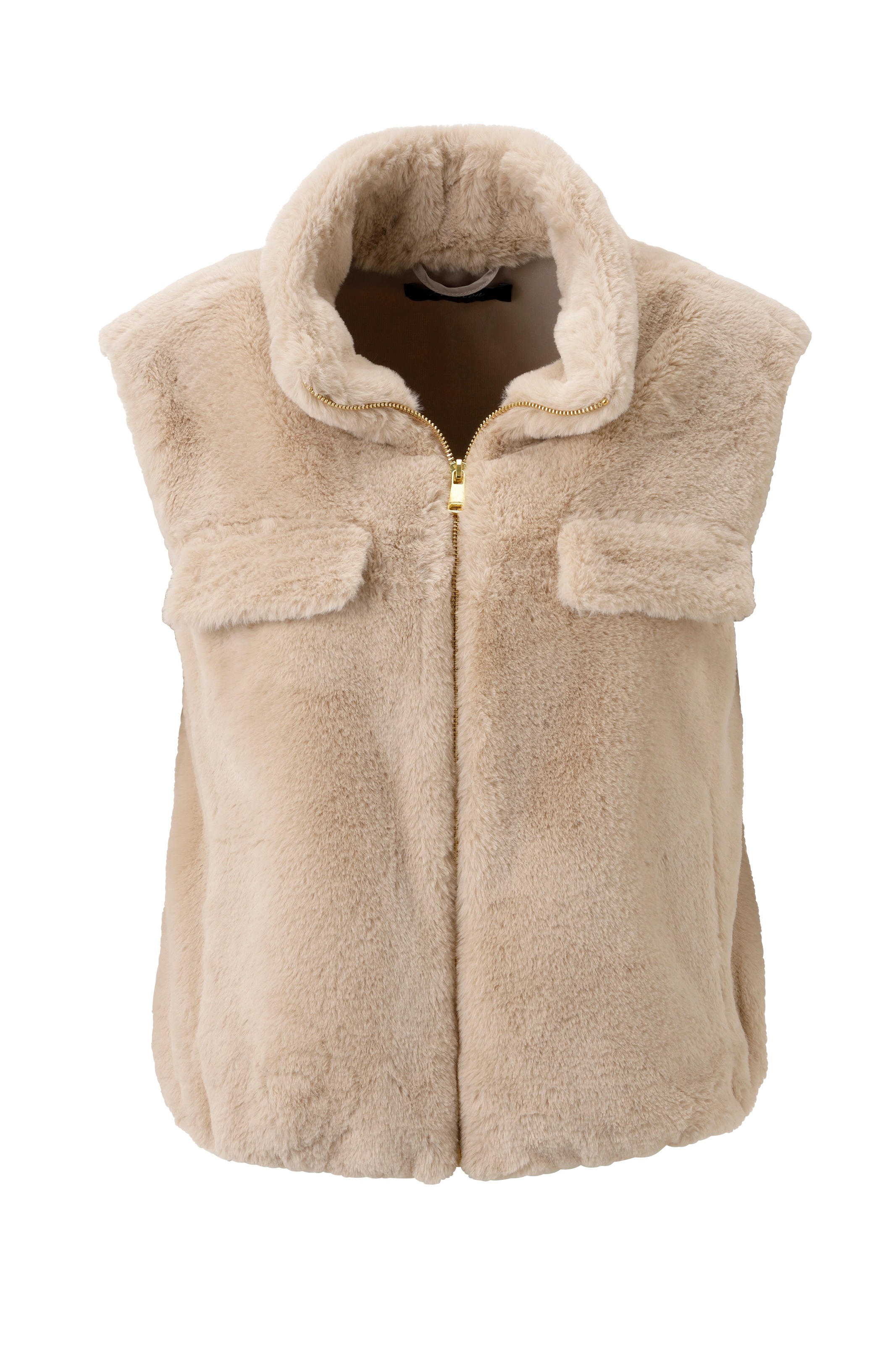 Aniston CASUAL Plüschweste, in trendiger Farbpalette - NEUE KOLLEKTION