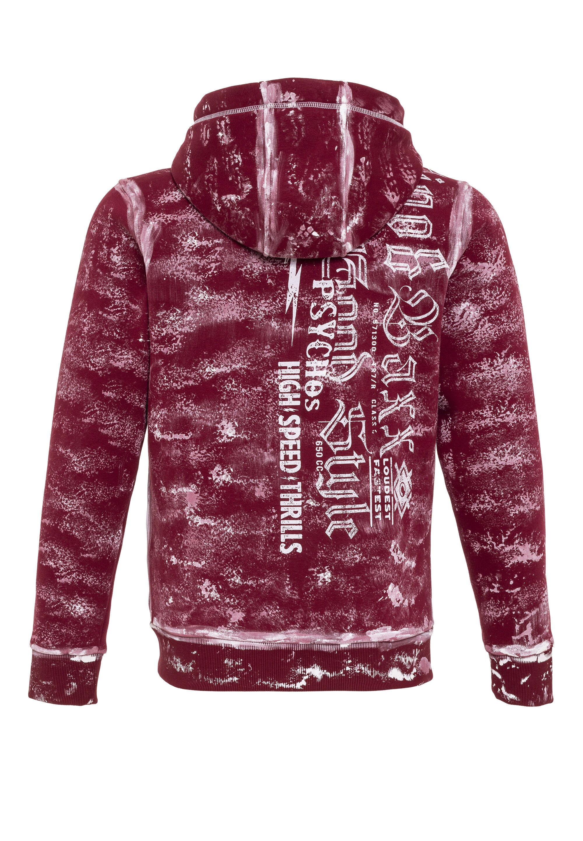 Cipo & Baxx Sweatjacke "Jacken" 1 Stk. mit auffälligem Print, CL544 günstig online kaufen