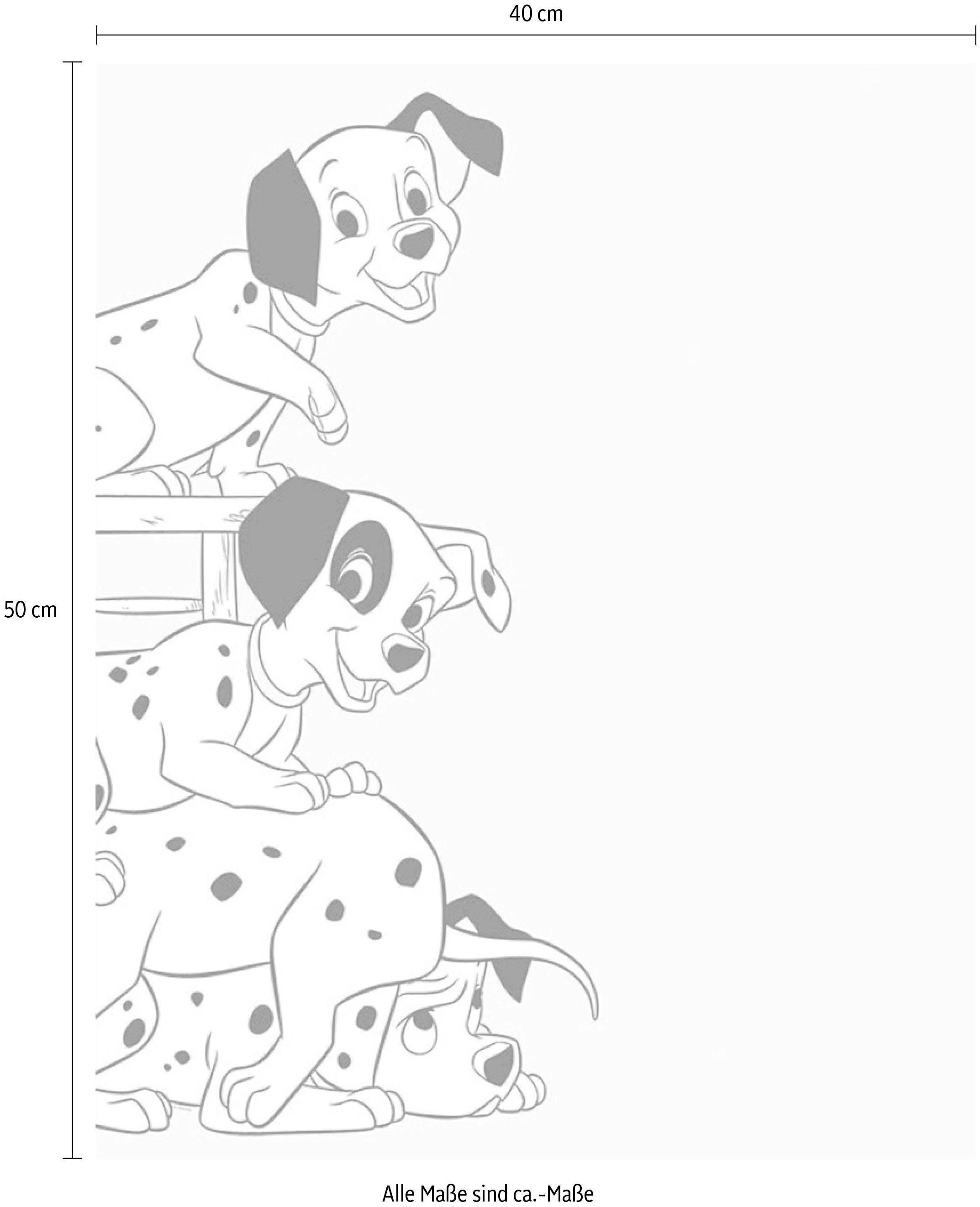 Komar Bild »101 Dalmatiner Playing« Disney 1 Stk. tlg. Wandbild zur Dekoration im Kinderzimmer - ohne Rahmen