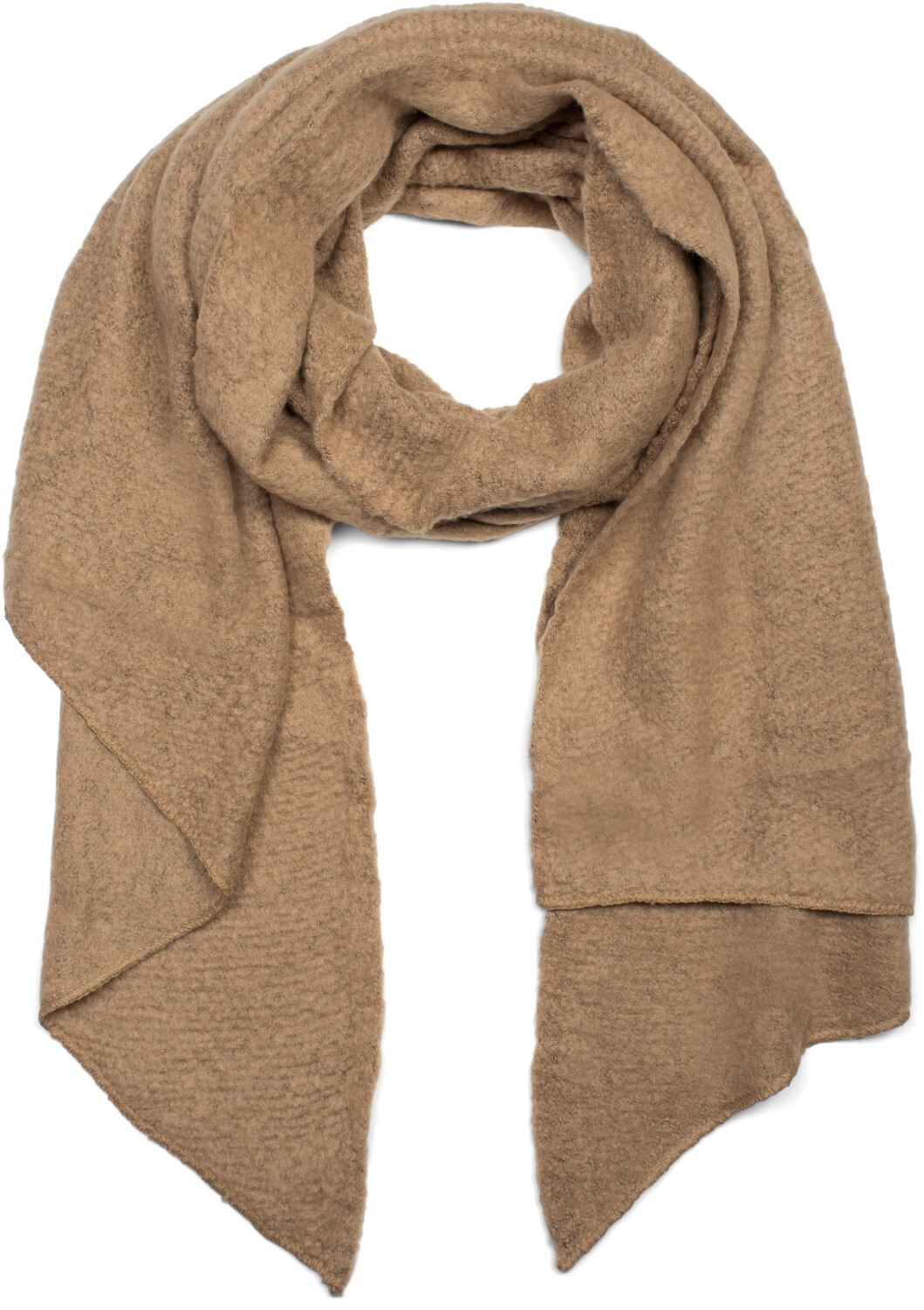 styleBREAKER XXL-Schal "Asymmetrischer unifarbener Web Schal" 1 Stk.