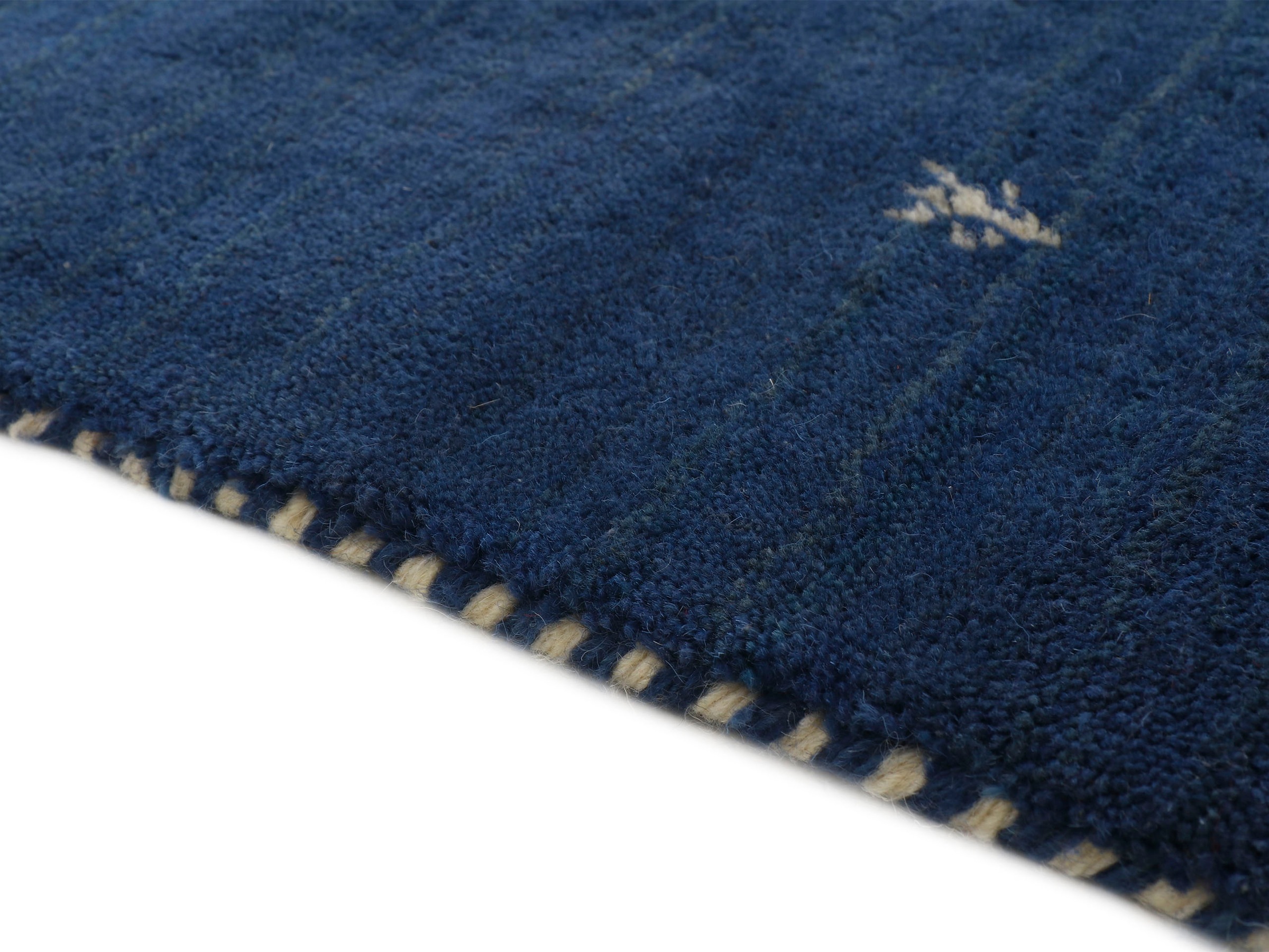 carpetfine Wollteppich »Gabbeh Uni, auch als Läufer erhältlich«, rechteckig, 15 mm Höhe, reine Wolle, handgewebt, Gabbeh Loom Tiermotiv, große Farbauswahl