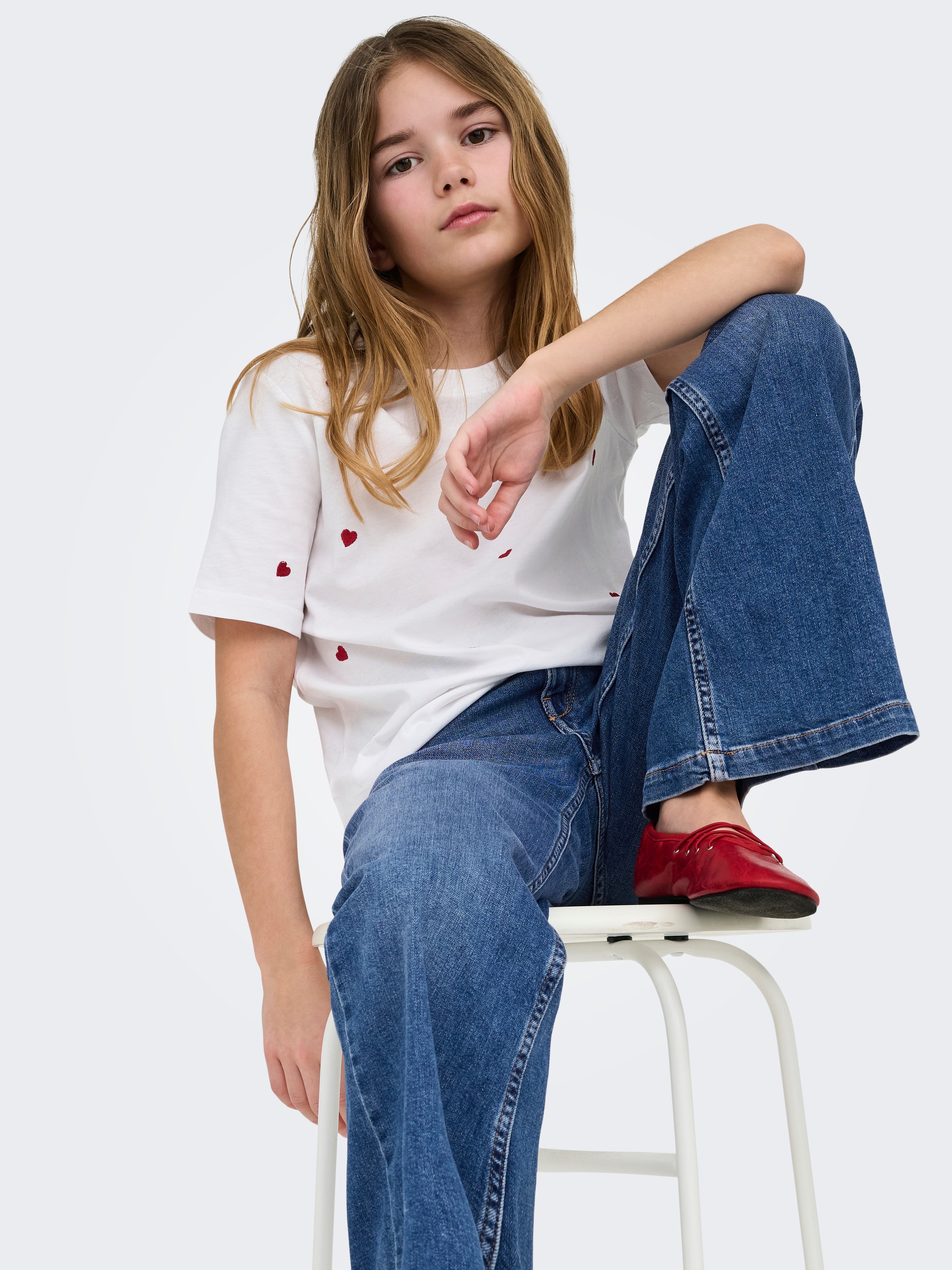 KIDS ONLY Relax-fit-Jeans »KOGCALIFORNIA MW WIDE FLARED REA NOOS«