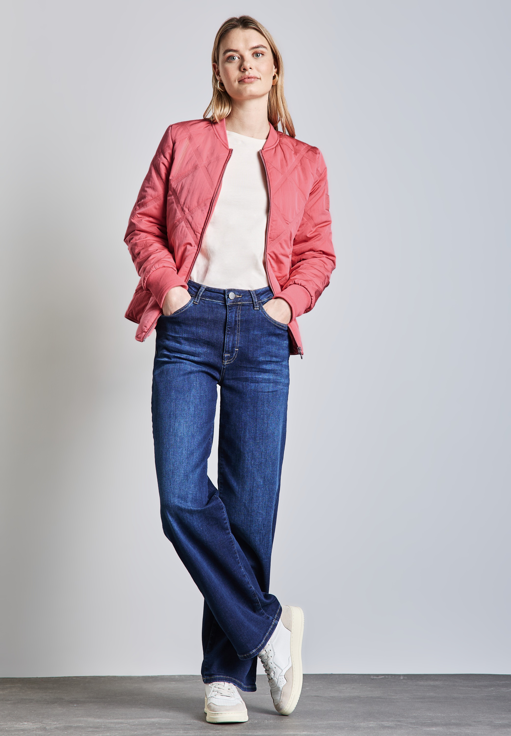 STREET ONE Blouson, ohne Kapuze, mit Stehkragen