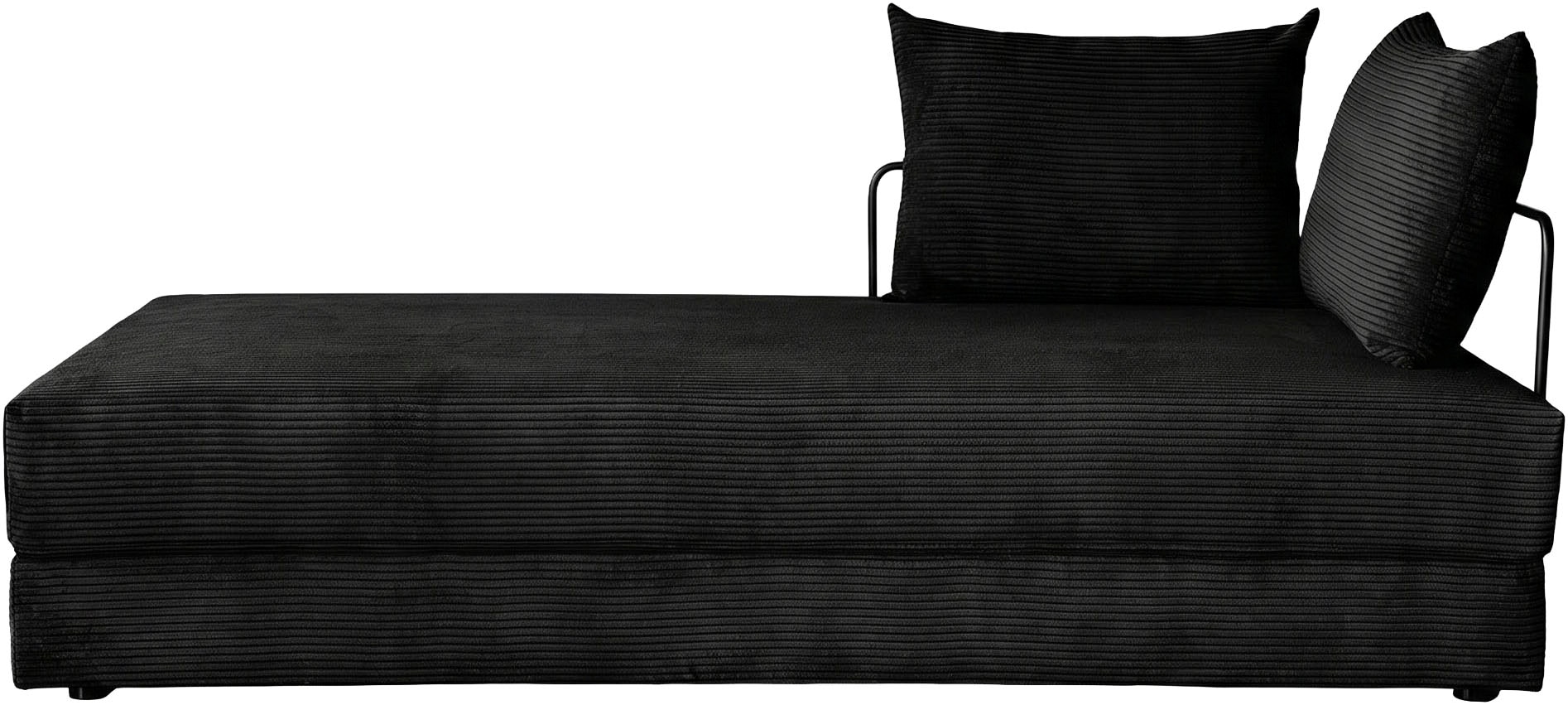 OTTO home Schlafsofa »Benny, Gästebett 181x198 cm, in 2 Qualitäten mit Zierkissen« CLASSIC - Bonnellfedern - ideal als Gästebett