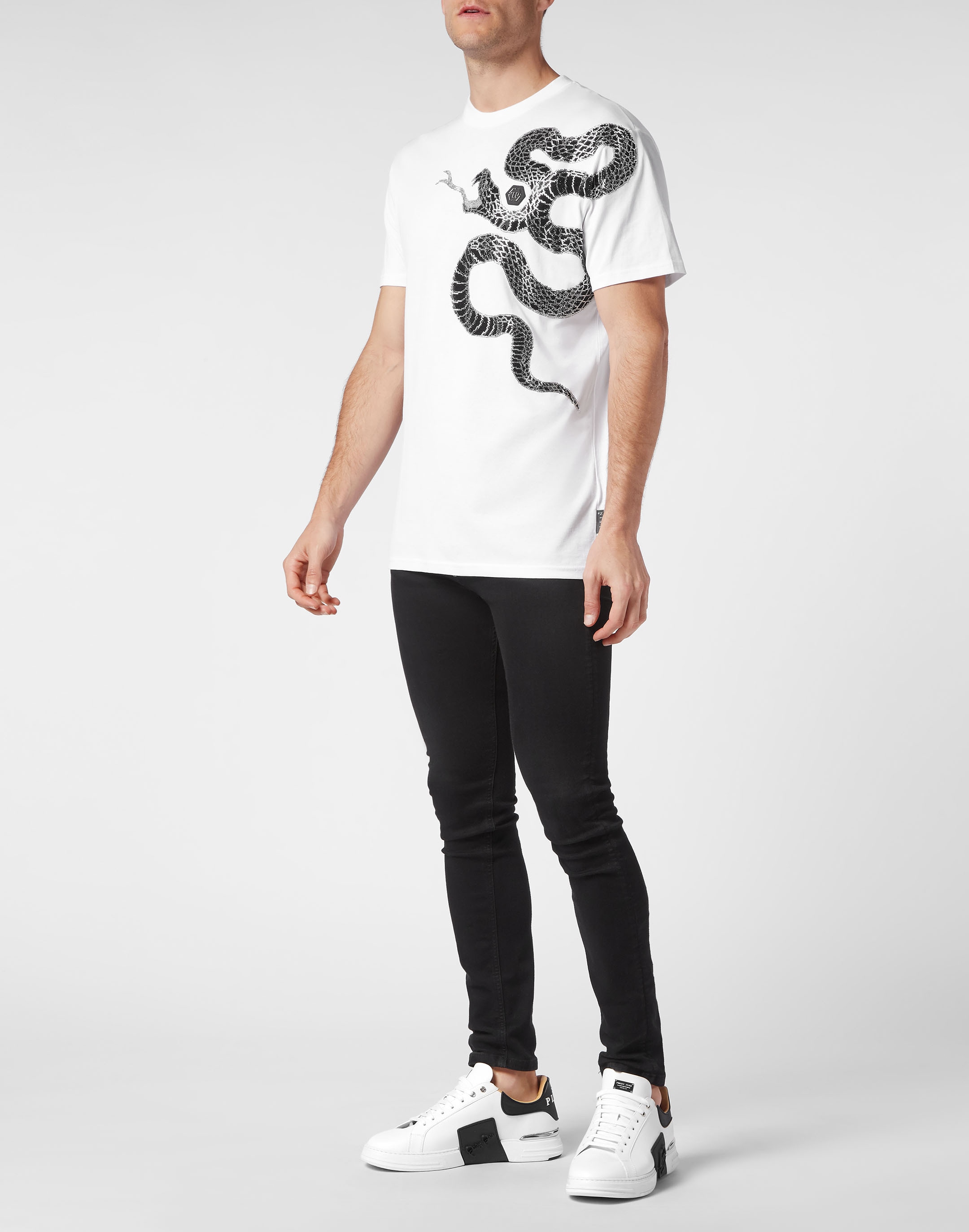 Thumbnail - PHILIPP PLEIN T-Shirt "Snake"