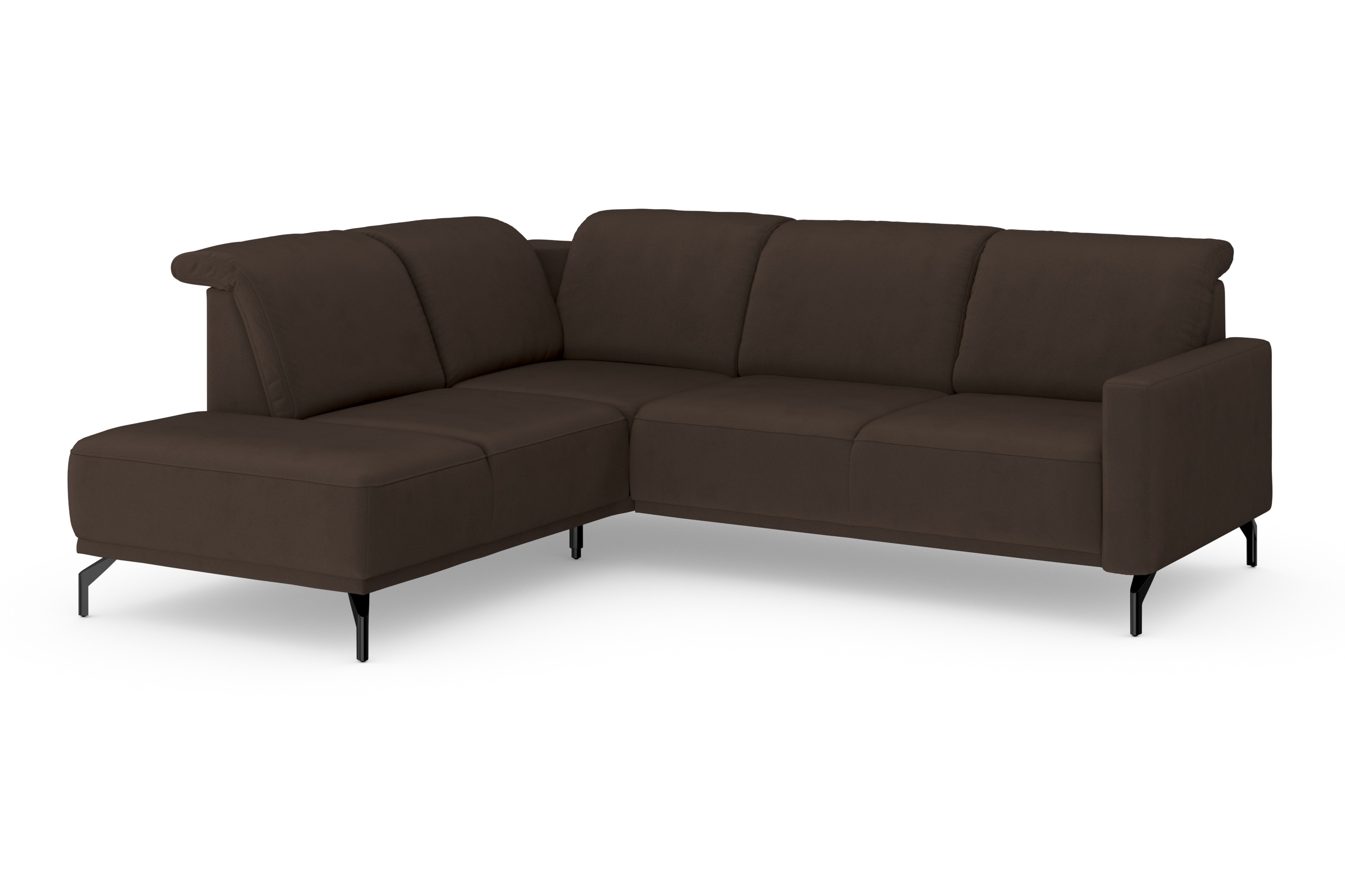 Thumbnail - sit&more Ecksofa "Bailando L-Form" wahlweise mit Kopfteilverstellung und Vorziehsitz, motorisch