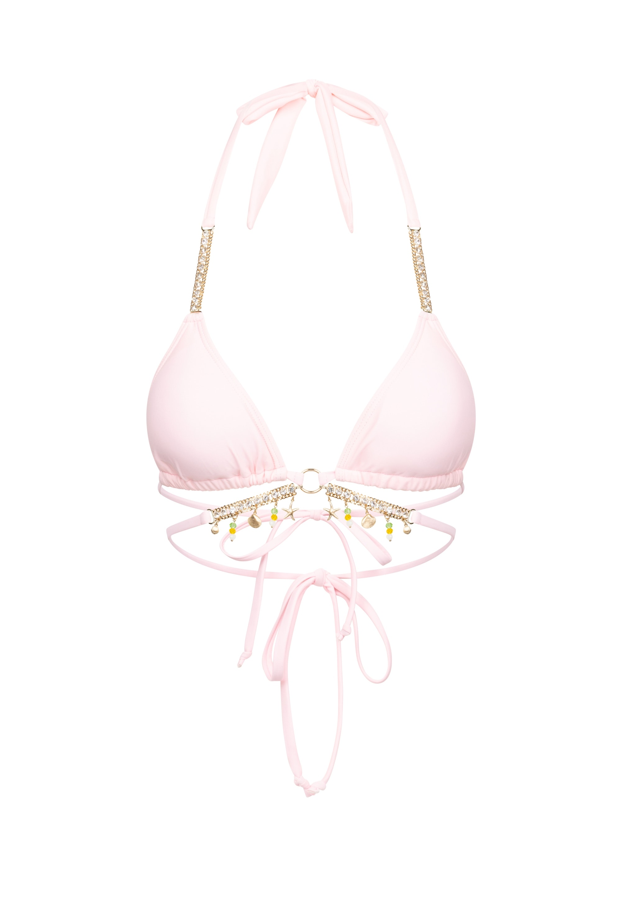 Moda Minx Triangel-Bikini-Top »Seychelles«, (1 St.), mit tollen Meeres-Anhängern