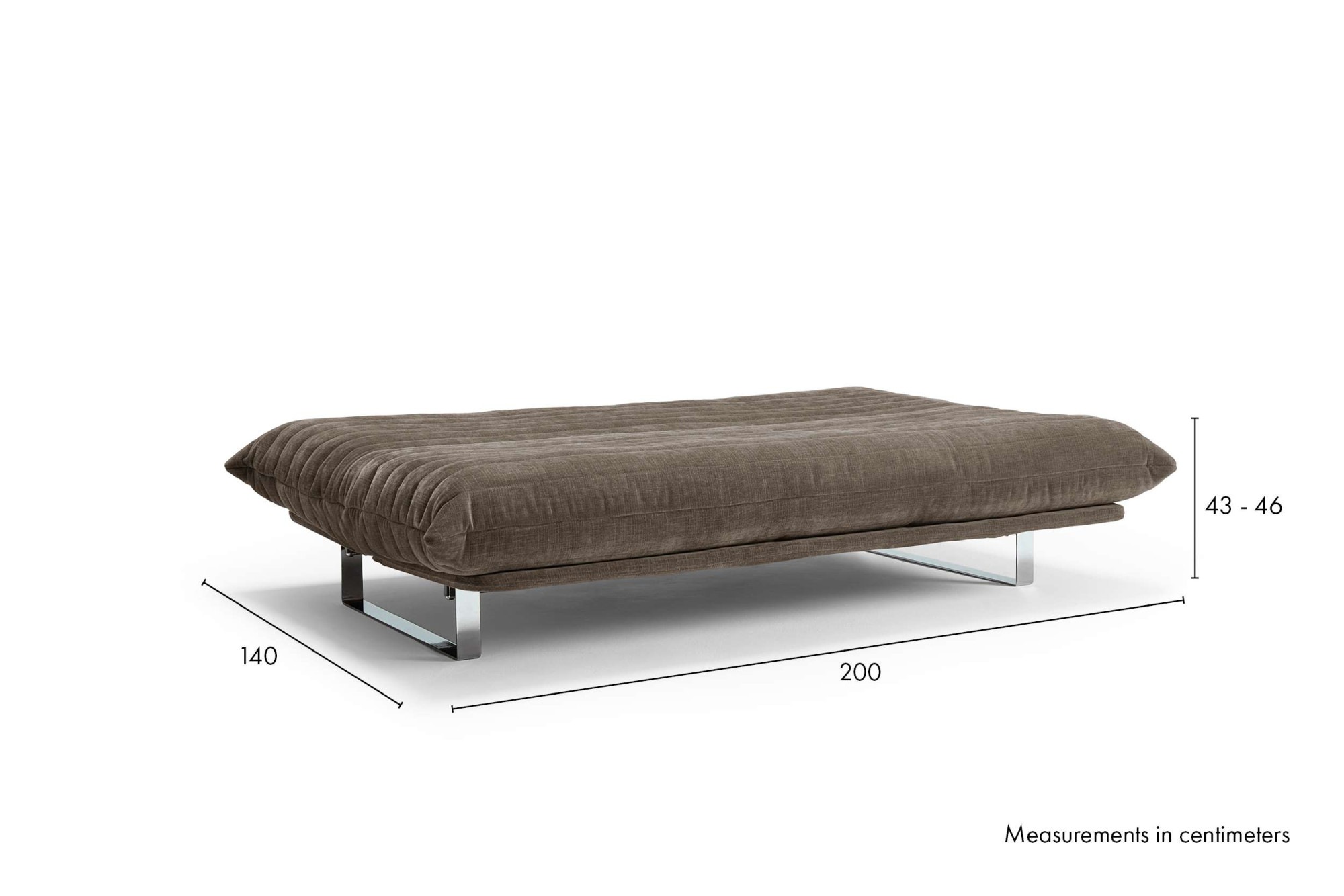 INNOVATION LIVING ™ Loungesofa »Minimum Quiltus L-Shaped Schlafsofa mit Daybettfunktion« Vierstufige Kopferhöhung und zwei Rückenpositionen für Komfort