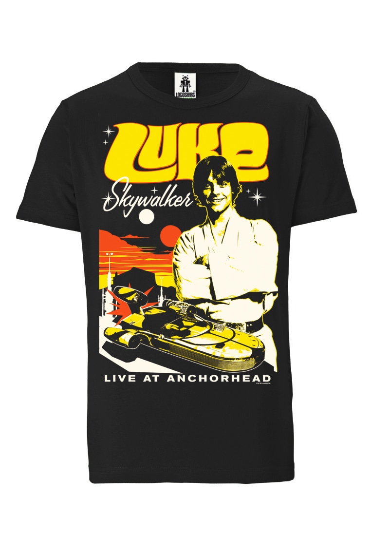LOGOSHIRT T-Shirt »Star Wars - Luke Skywalker«, mit Luke Skywalker-Motiv