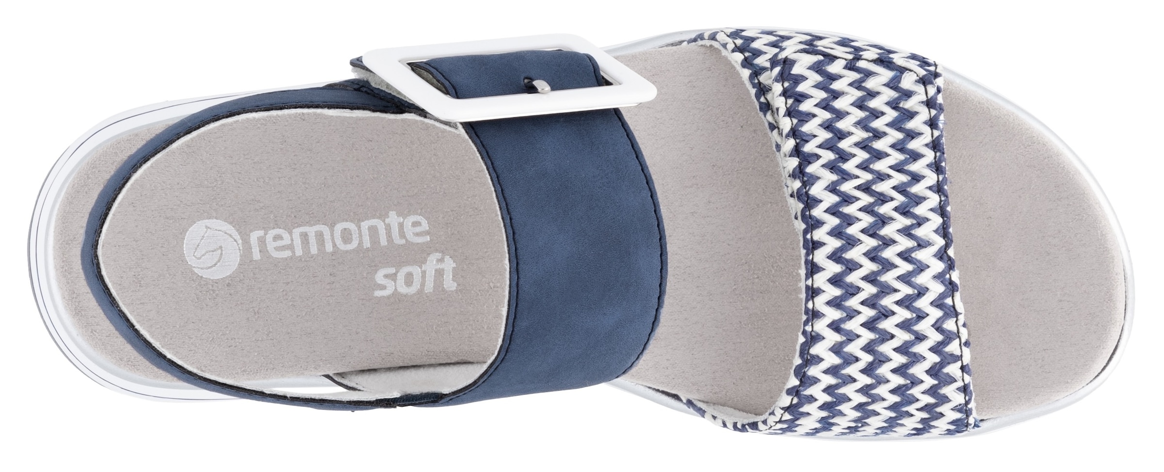 Remonte Keilsandalette »ELLE-Collection«, Sommerschuh, Sandale, Komfortschuh mit praktischen Klettverschlüssen