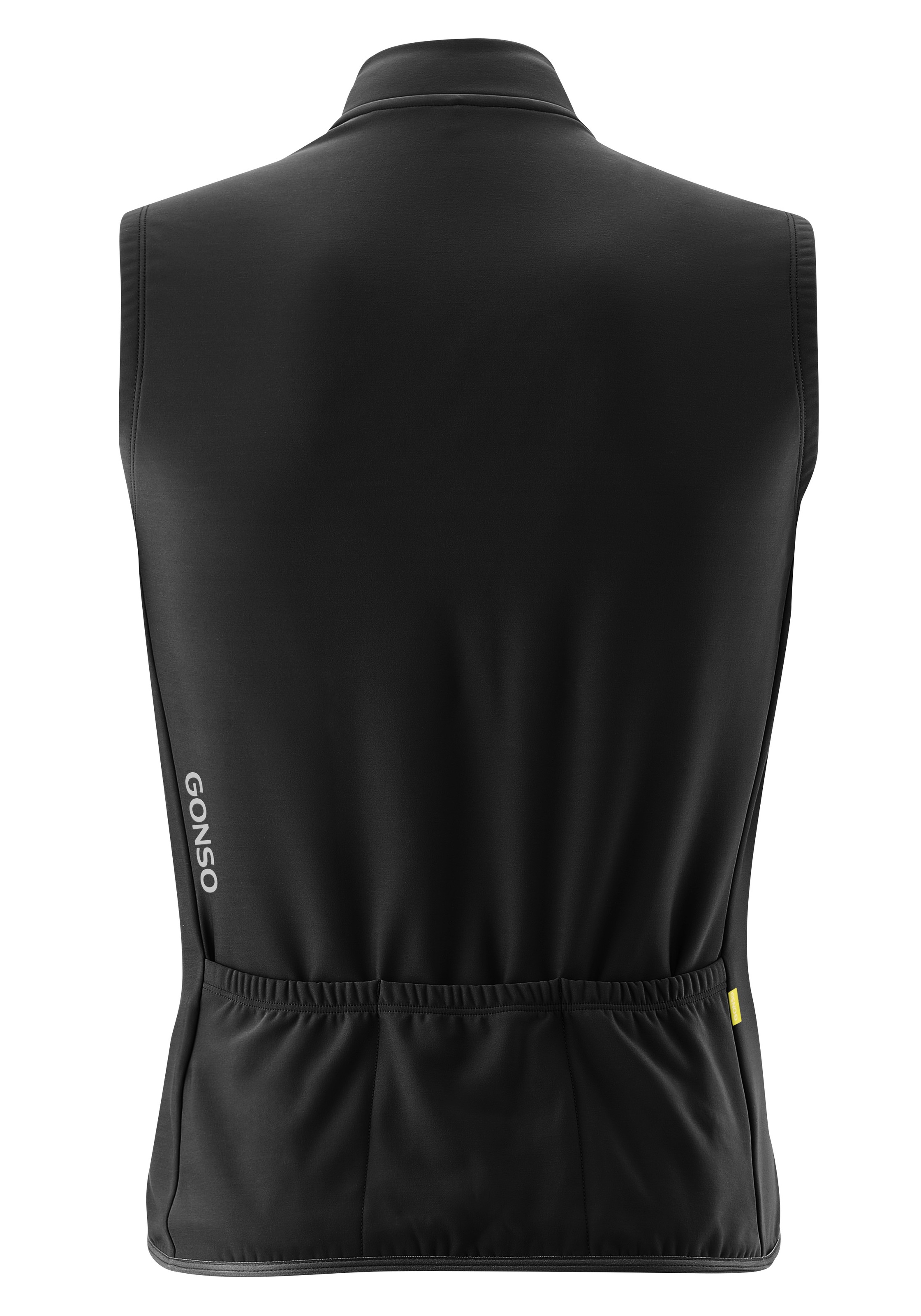 Gonso Funktionsweste »Road Vest Therm M«, Herren Weste mit Rückentasche, atmungsaktive Radweste, Tight Fit