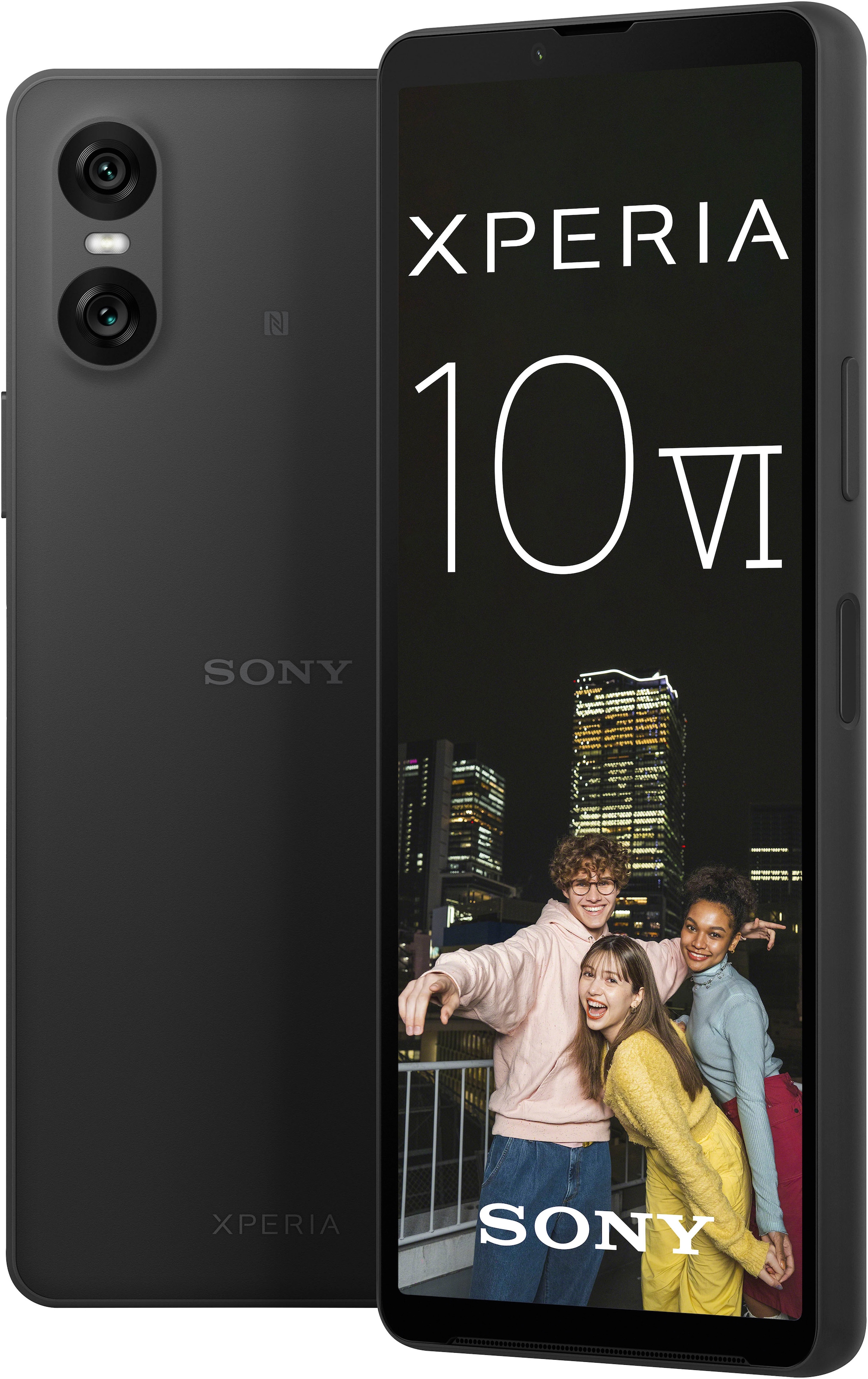 Smartphone »Xperia 10 VI«, schwarz, 15,5 cm/6,1 Zoll, 128 GB Speicherplatz, 48 MP Kamera