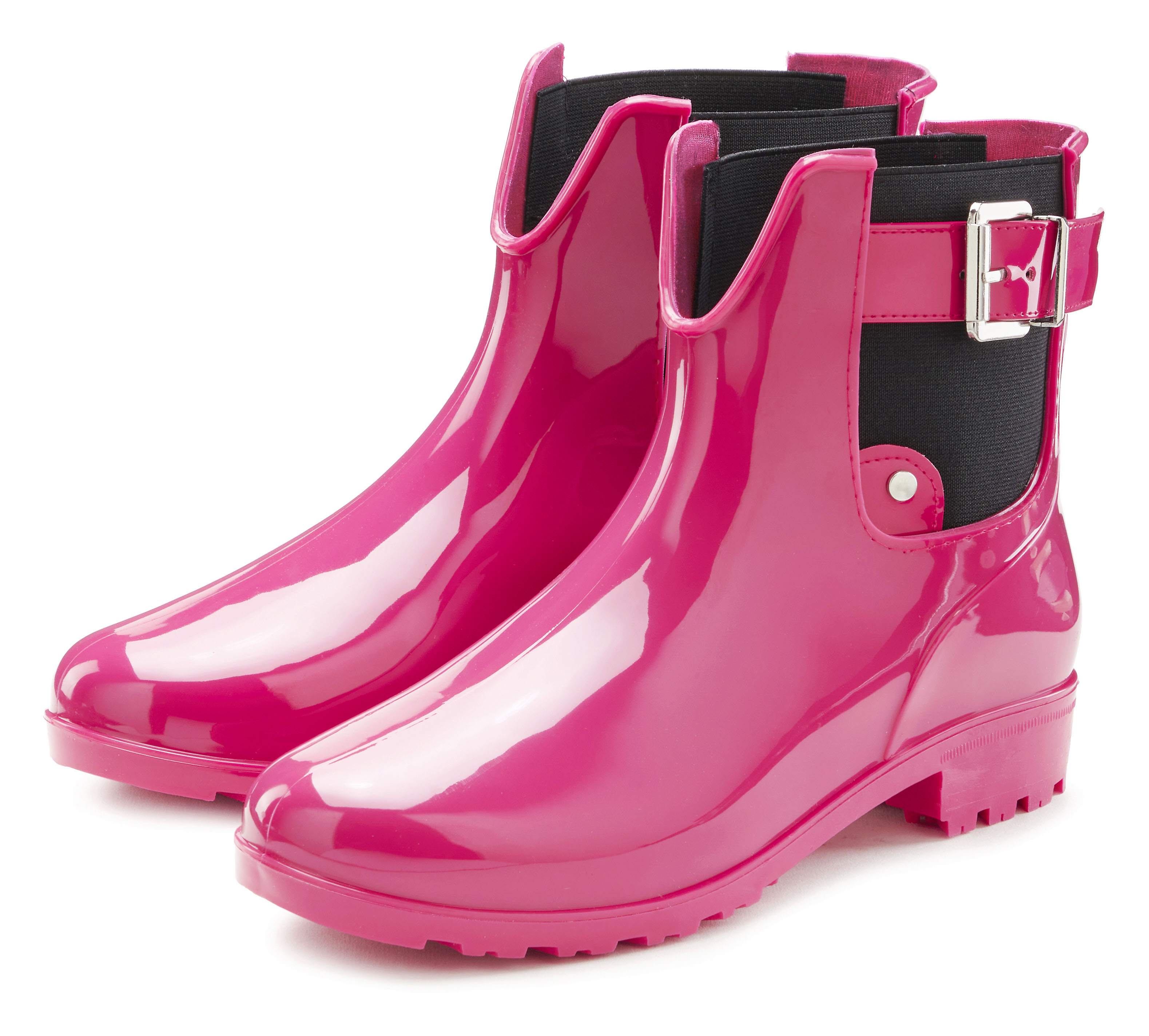 Vivance Gummistiefelette "Herbststiefelette" Gummistiefel im Chelsea-Look, Schlupfstiefel, Boots, Stiefel VEGAN