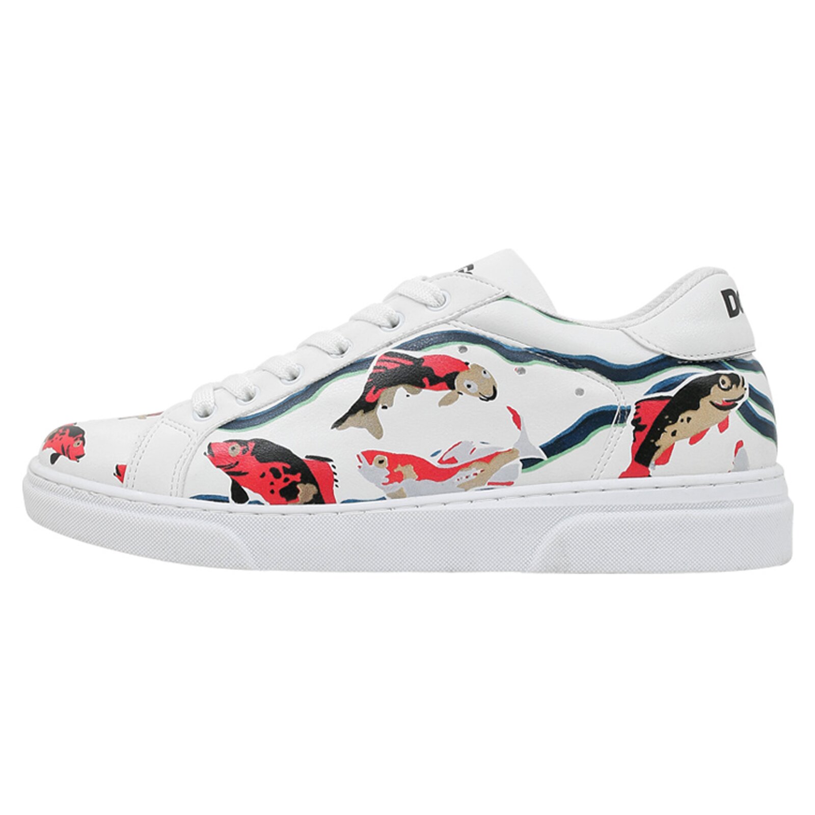 Thumbnail - DOGO Sneaker "Ace Low-Top Sneaker Koi World Damen Sneaker" Handgefertigt
