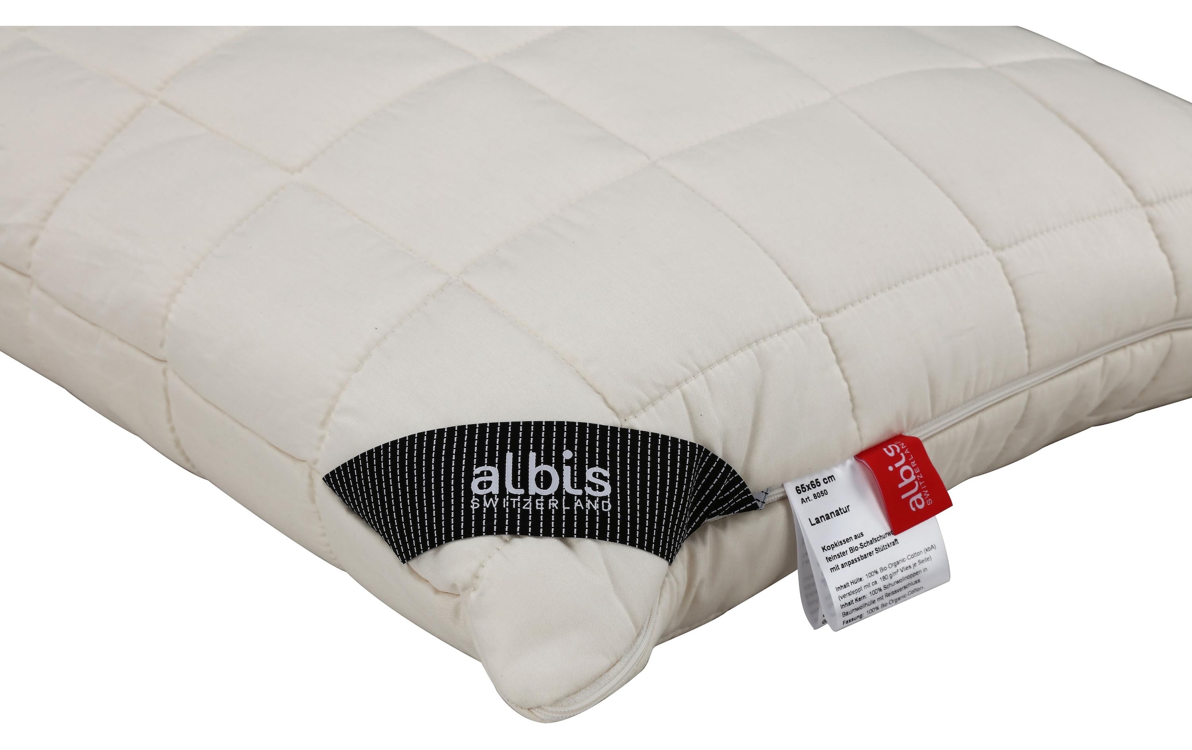 Albis Switzerland Naturfaserkissen 1 Stk. tlg.