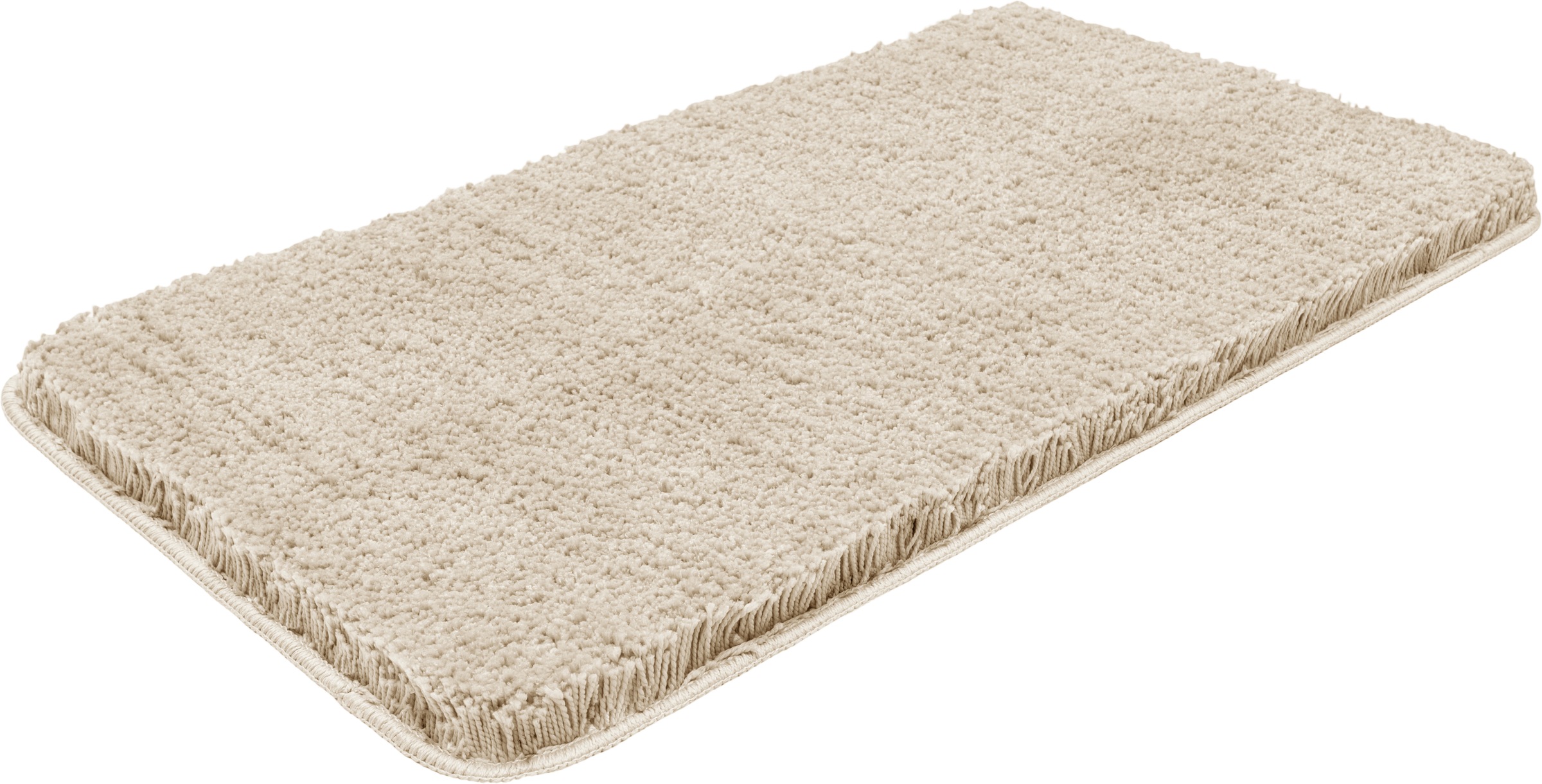 OTTO home Badematte »Sanremo Premium, Badvorleger, Badezimmer Teppich, Duschvorleger« Höhe 30 mm rutschhemmend beschichtet fußbodenheizungsgeeignet | schnell trocknend Badteppich, unifarben, rechteckig, rund & als 3-tlg. Set erhältlich