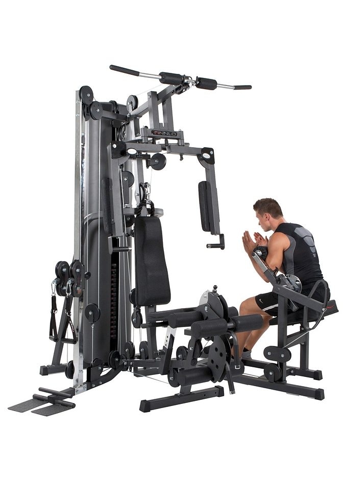 Finnlo by Hammer Kraftstation »Autark 2600«, 16 Gewichtsblöcke, (Butterflystange, Latzug, Ruderfunktion und mehr), multifunktionale Fitnessstation, max. Trainingsgewicht 100 kg